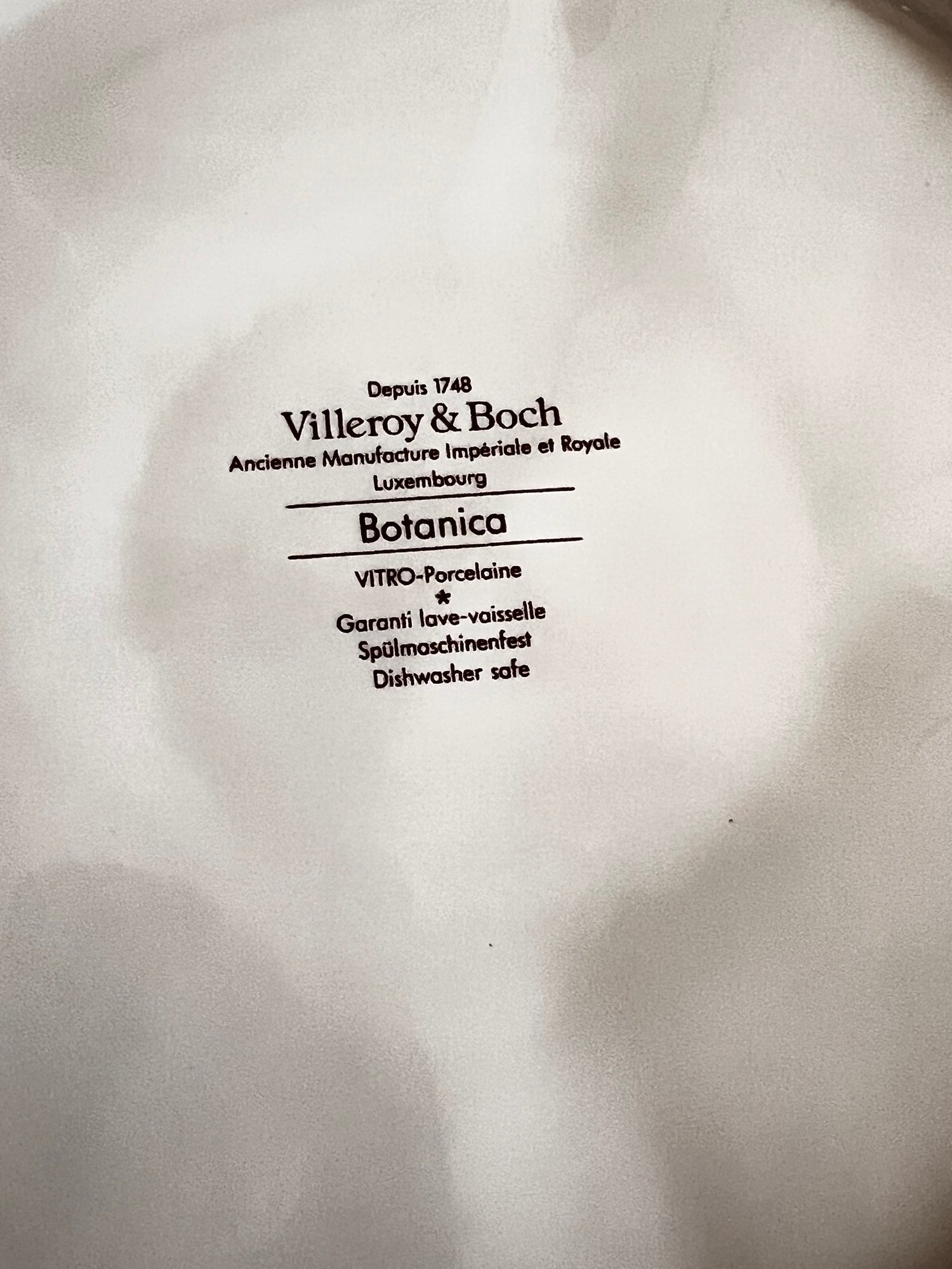Villeroy Boch Botanica fondue bord