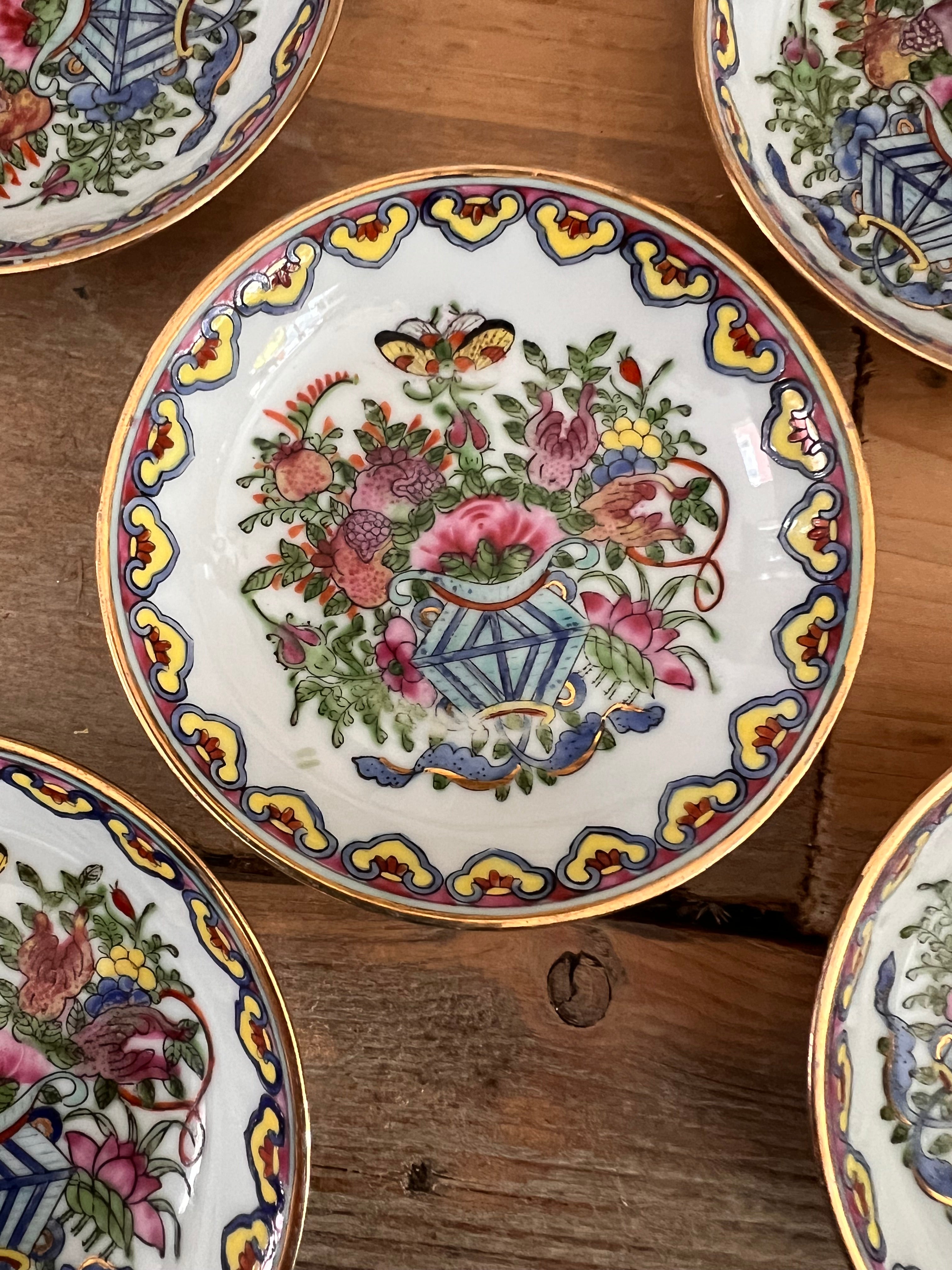 Kantonees Medaillon Rose theetipje