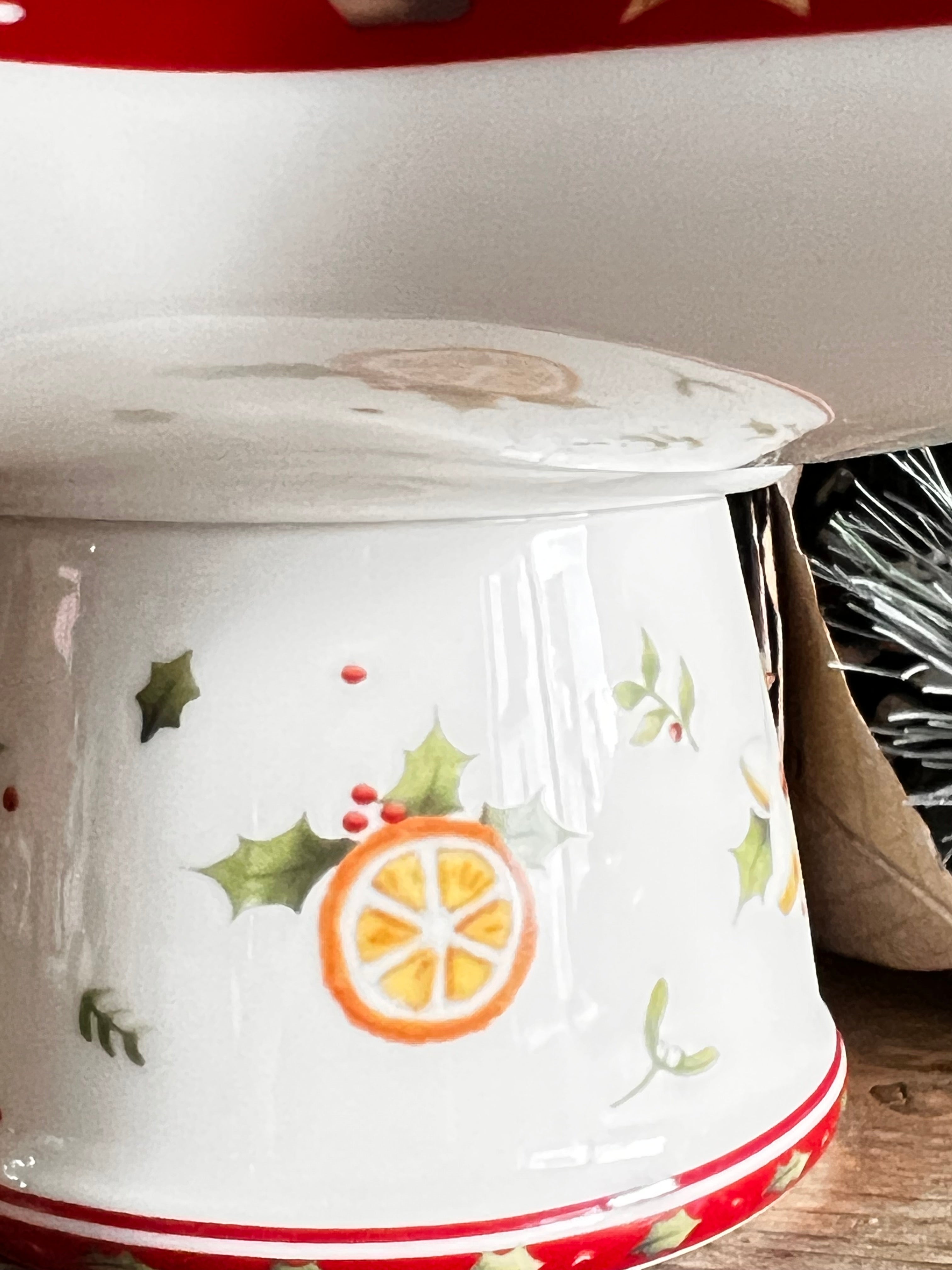 Villeroy  Boch sterschaal, Winter Bakery Delight, premium porselein schaal, kerstservies Villeroy & Boch, porseleinen sterschaal op voet, winterdecoratie servies, luxe kerst schaal