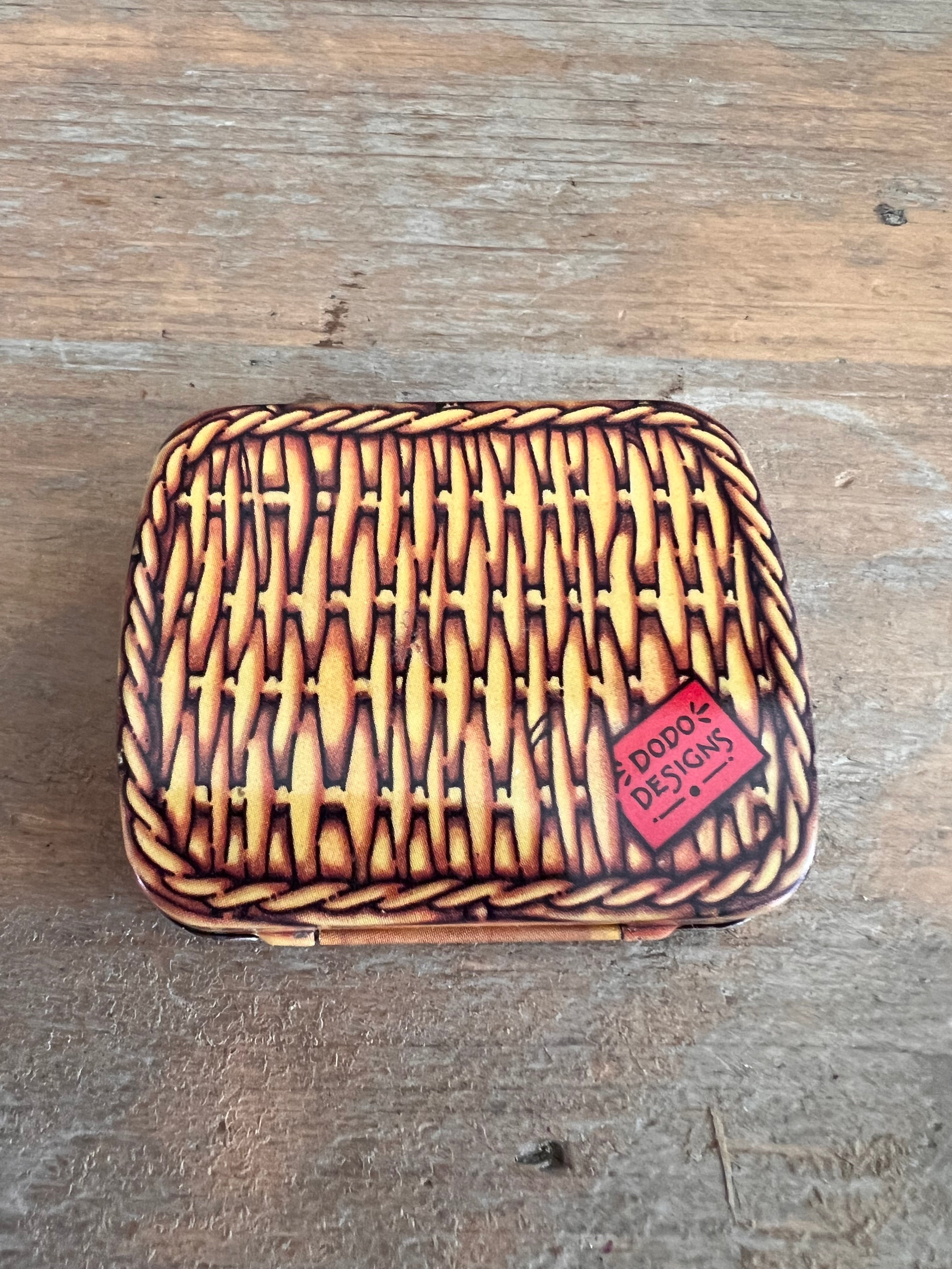 Pillendose im Dodo-Design