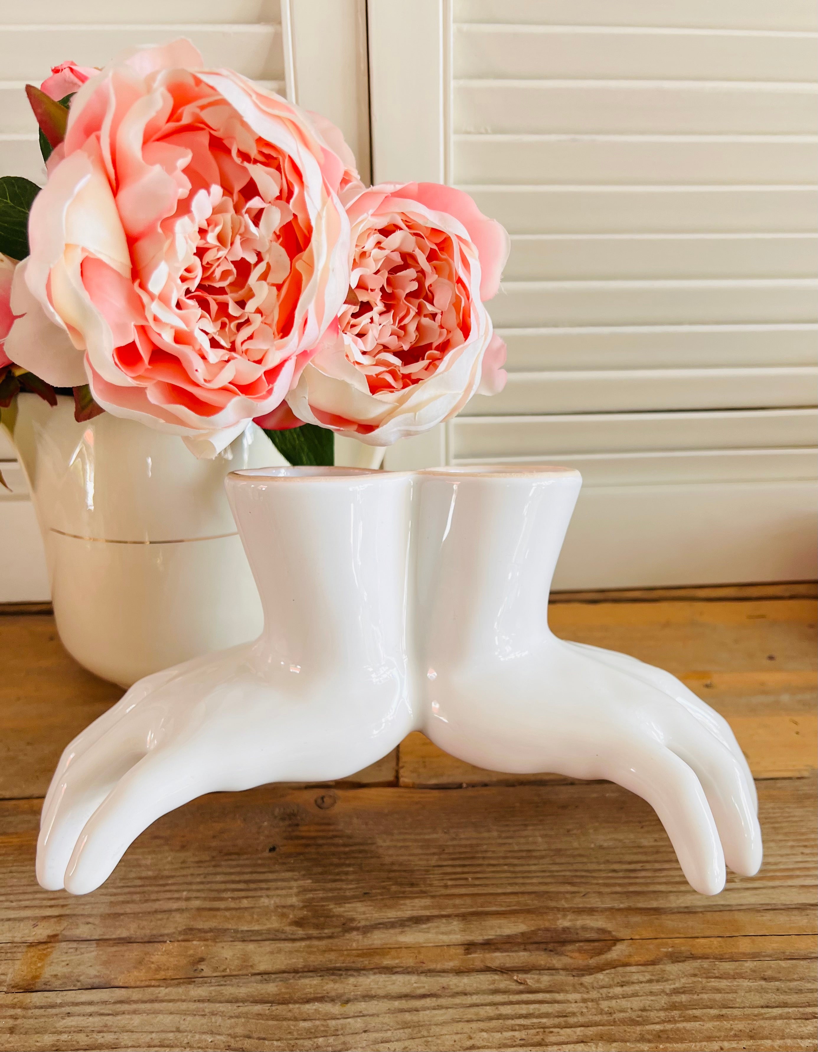 White hands image