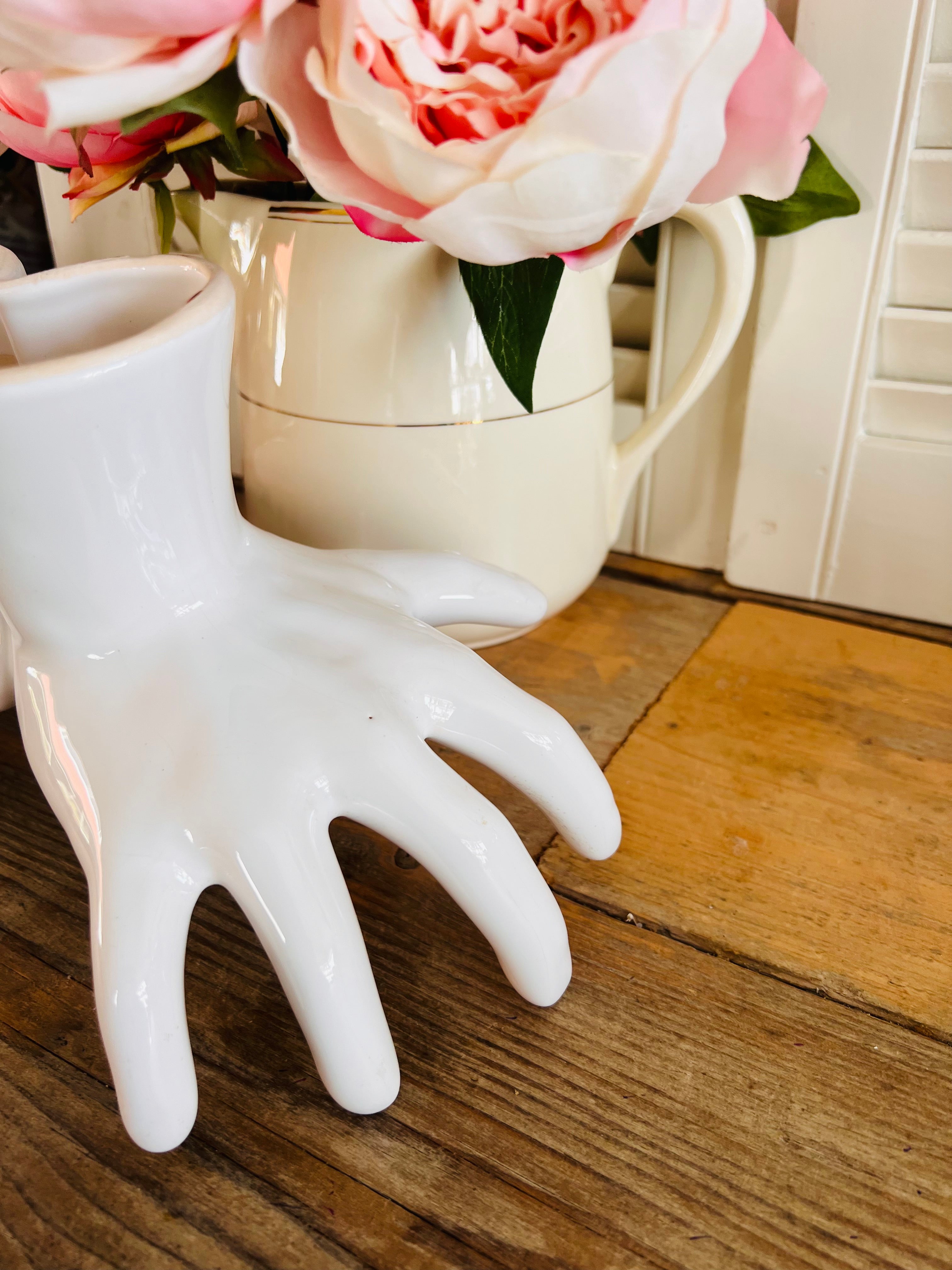 White hands image