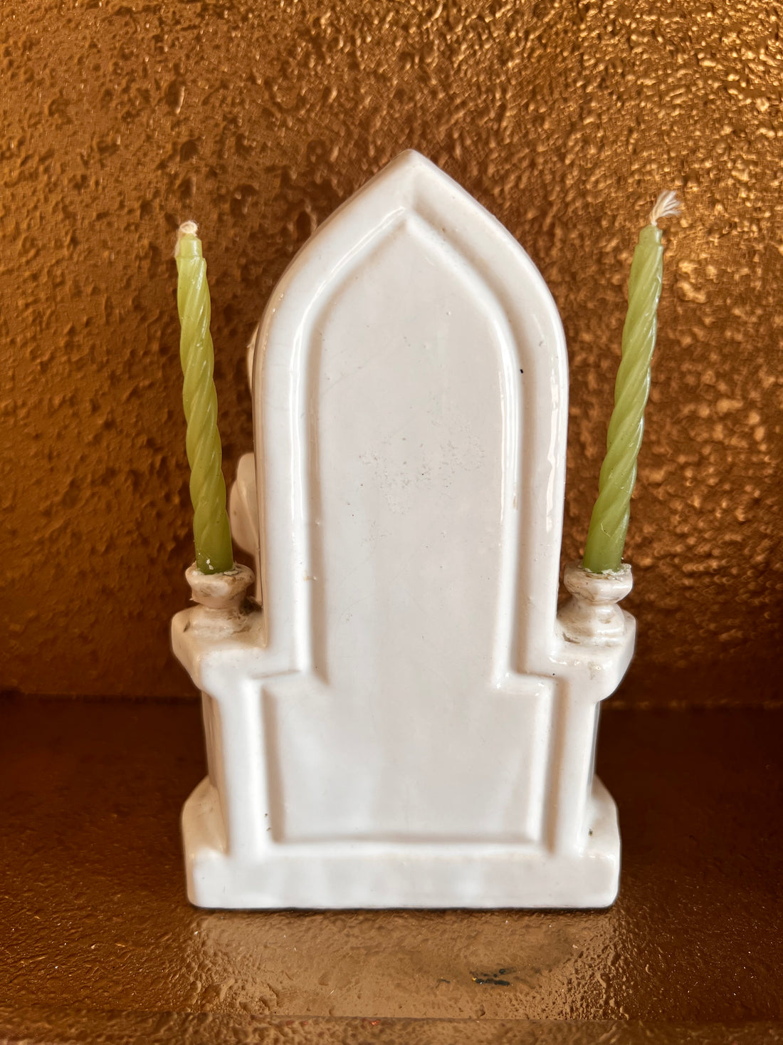 devoot kandelaartje vintage, kandelaartje eerste communie, beeldje dienaartje, altaar kandelaartje, cadeau eerste communie, religieus kandelaartje, vintage kaarsenhouder, kleine verjaardagskaarsjes houder.