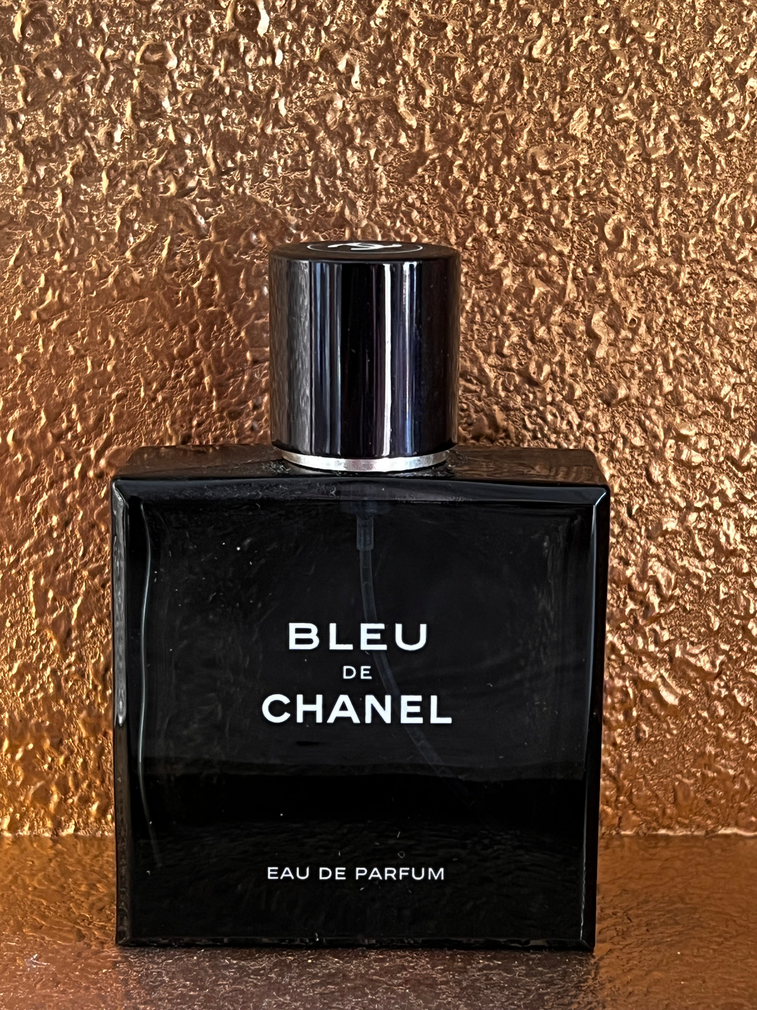 Bleu de Chanel flacon, lege parfumfles, collectors item parfum, navulbare spray flacon, parfum accessoires, luxe parfumflesje, parfum verzamelobject