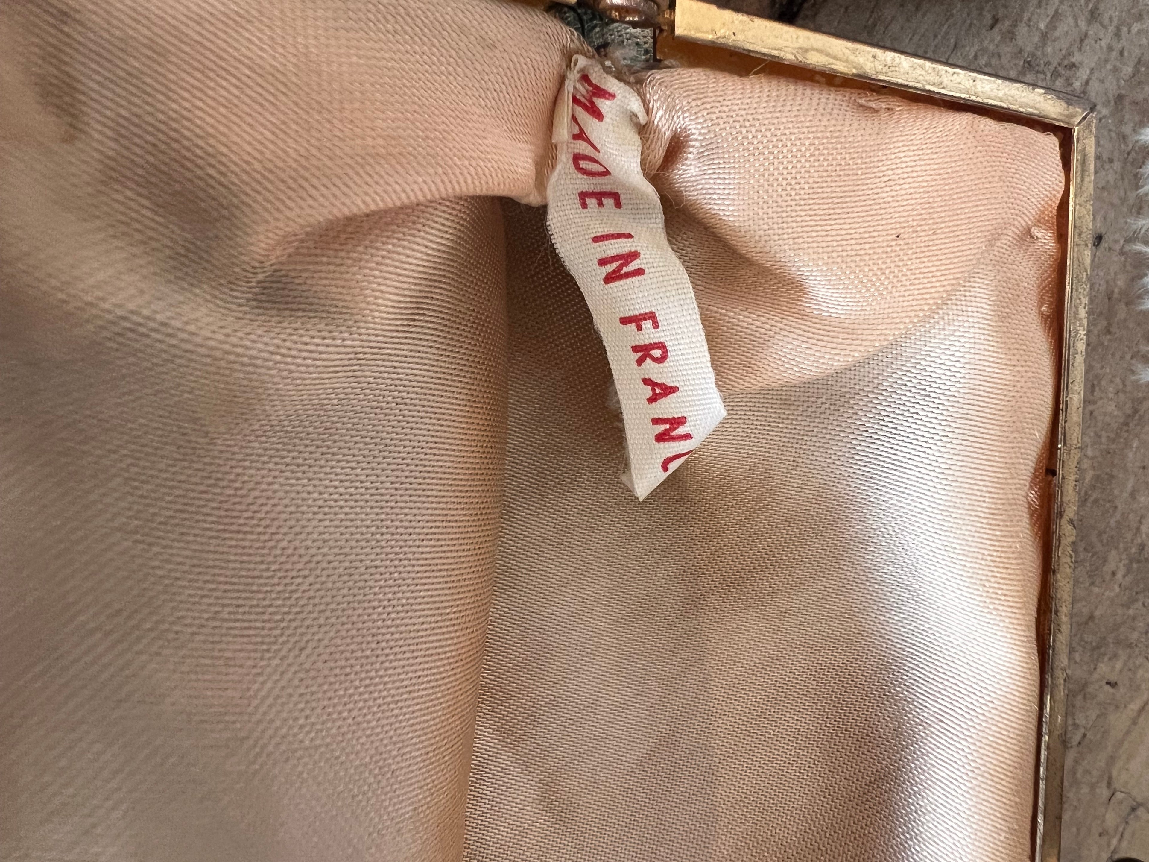 Jaren 50 Walborg avondtasje uit Frankrijk