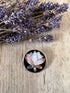 Zilveren broche waterlelie