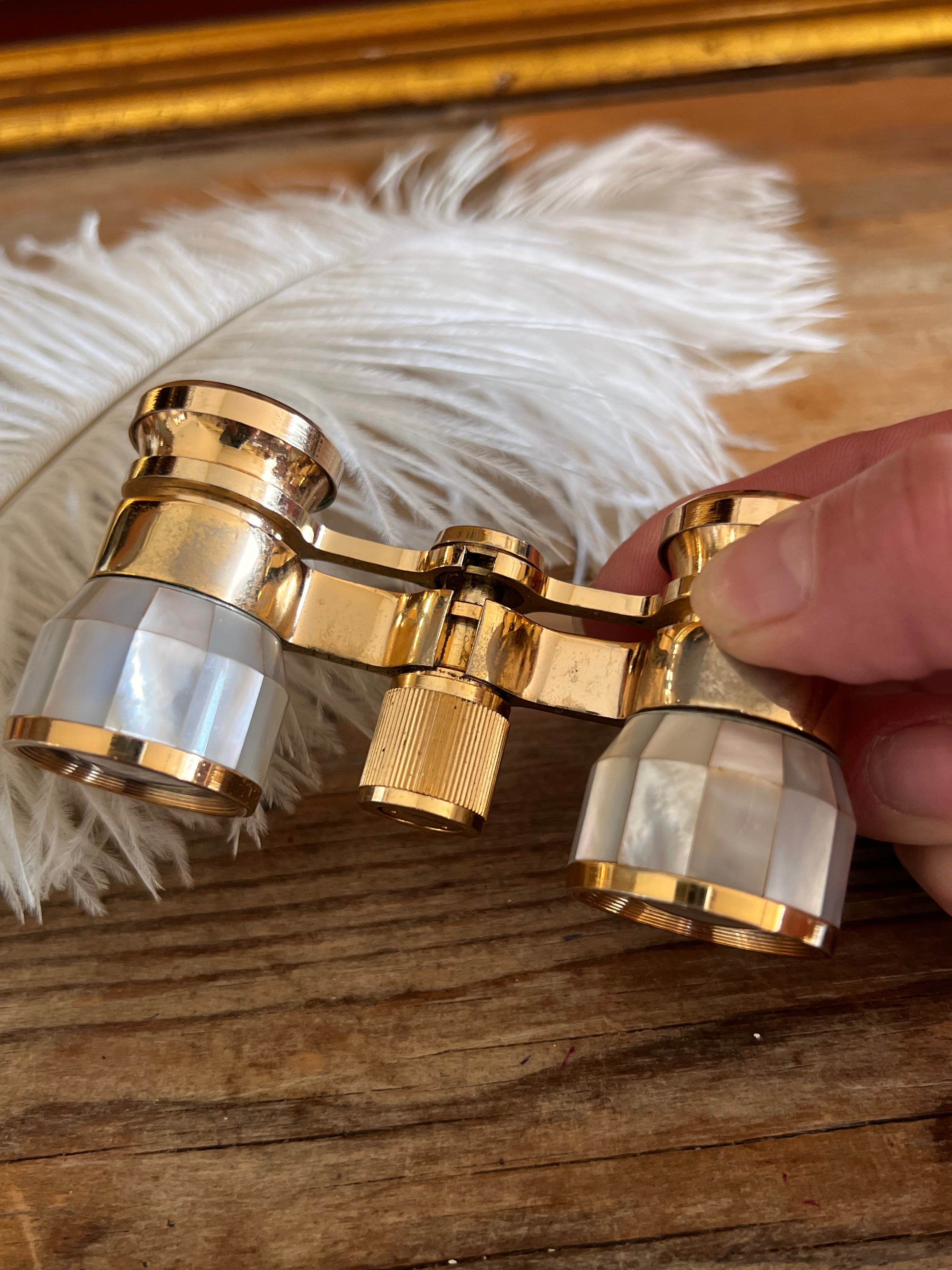 vintage operakijker, operakijker parelmoer, retro operakijker, theaterkijker vintage, inleg parelmoer operakijker, opera accessoires, klassieke operakijker