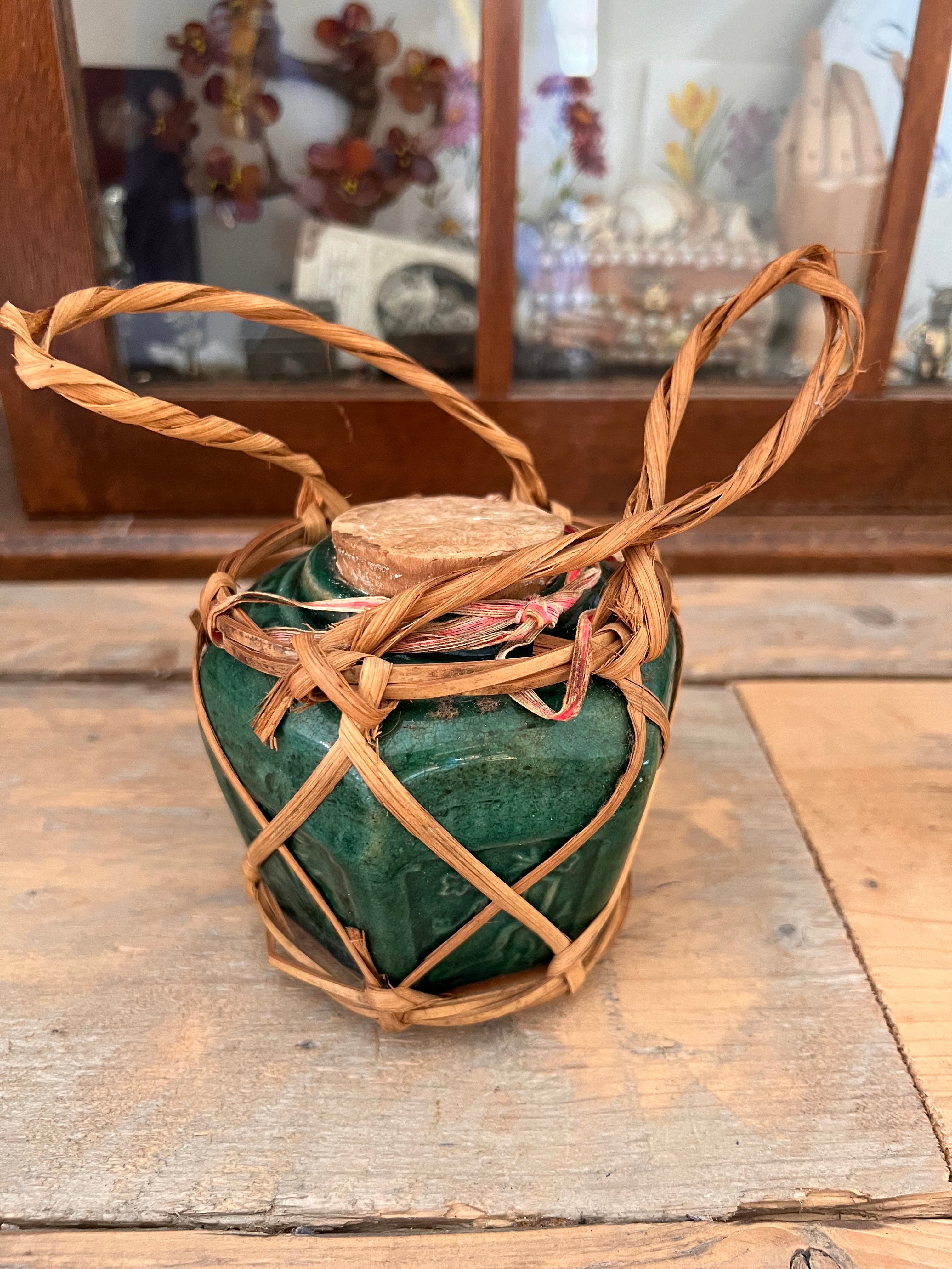 Groene gemberpot