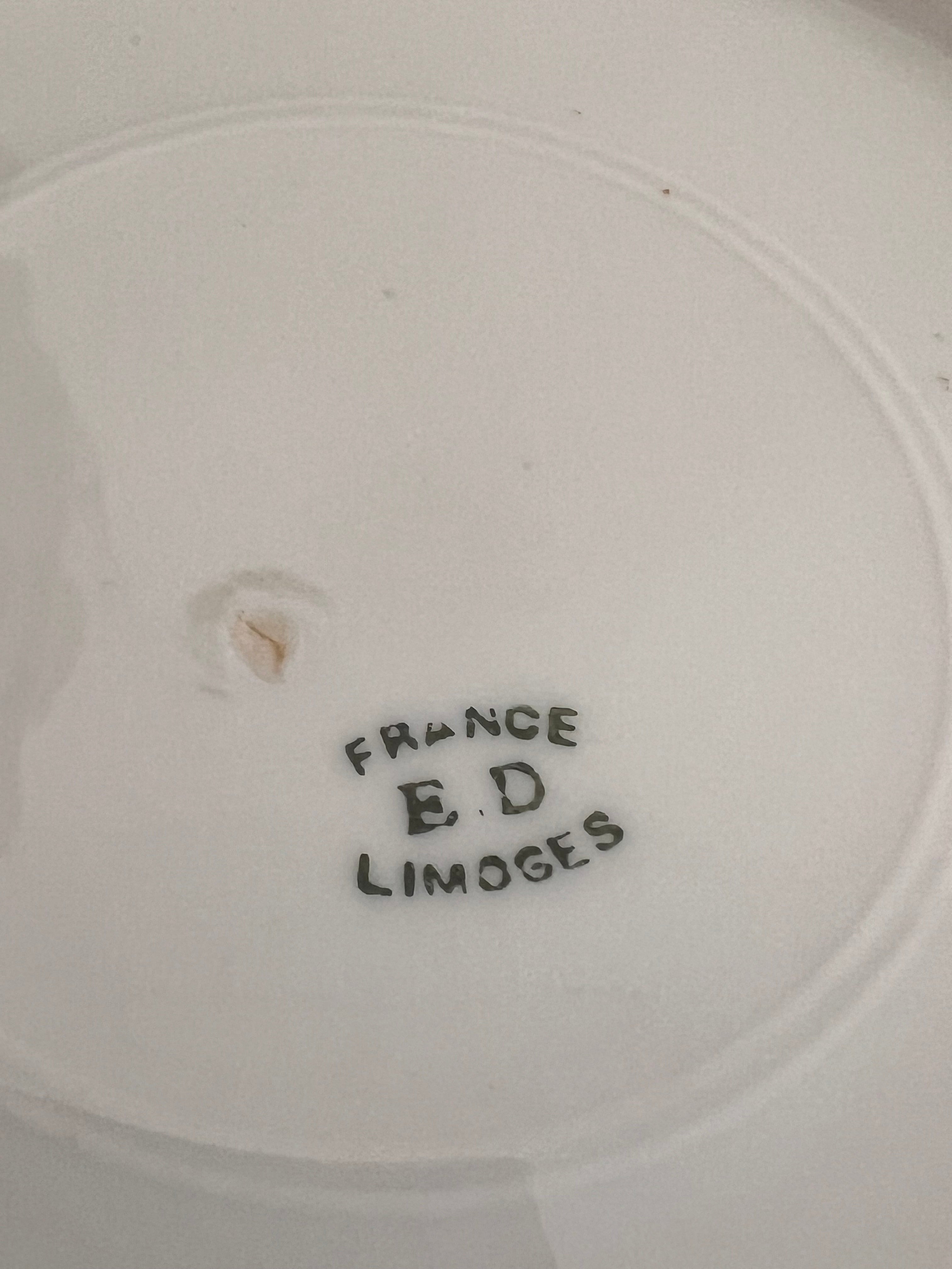 Antiek bord Limoges Frankrijk
