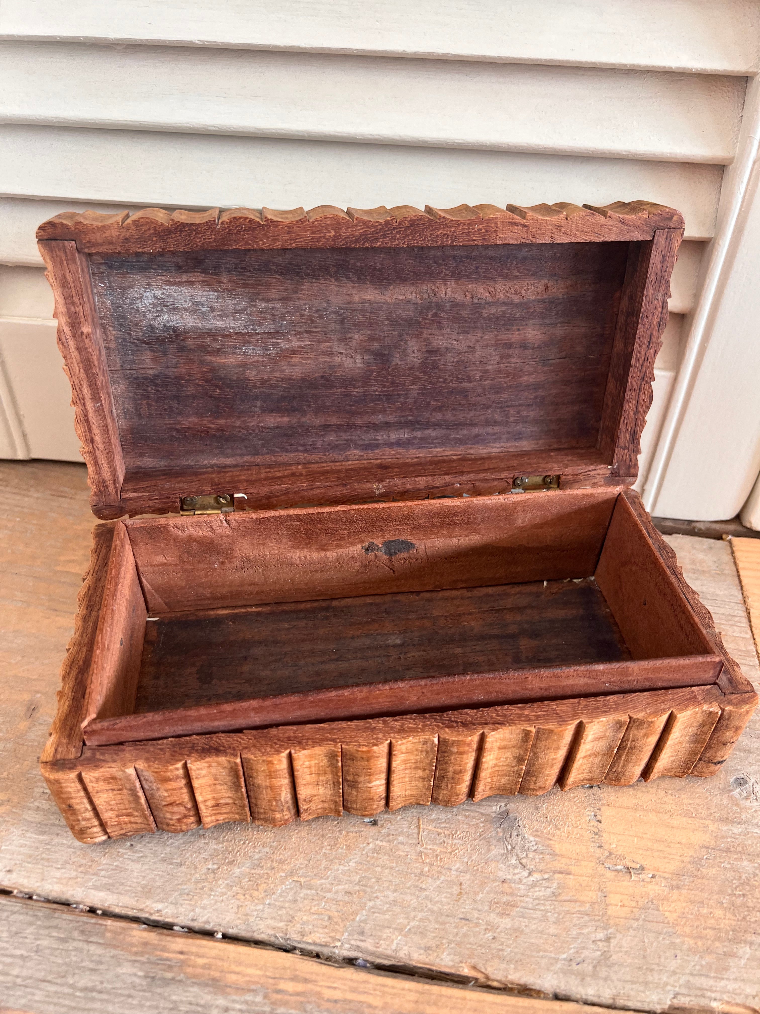 Houten opbergdoos