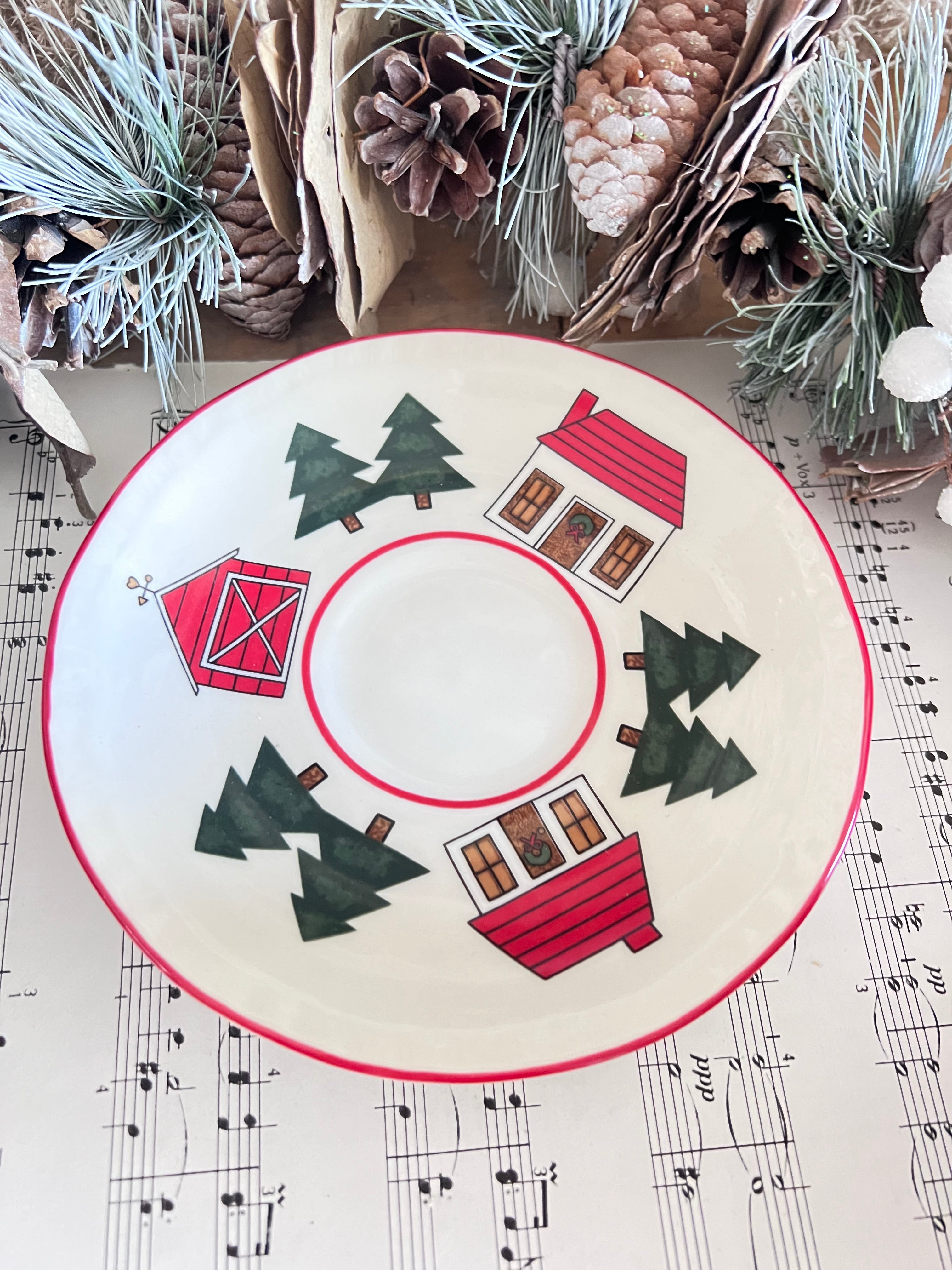 Mason’s Christmas Village theekopje, kersttheekopje, kerst servies, kerstthee kopje, porseleinen theekopje kerst, Christmas Village servies, kerstsfeer, kersttafel decoratie, kerstcadeau theekopje