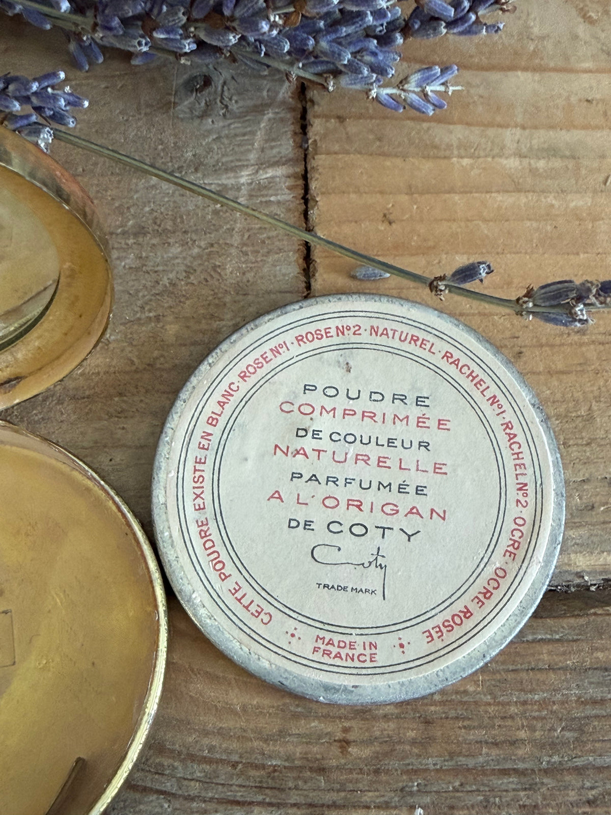 Vintage Coty poederdoos, Coty poederdoos, Franse poederdoors, Art Deco poederdoos, vintage make-up doosje, Coty L&