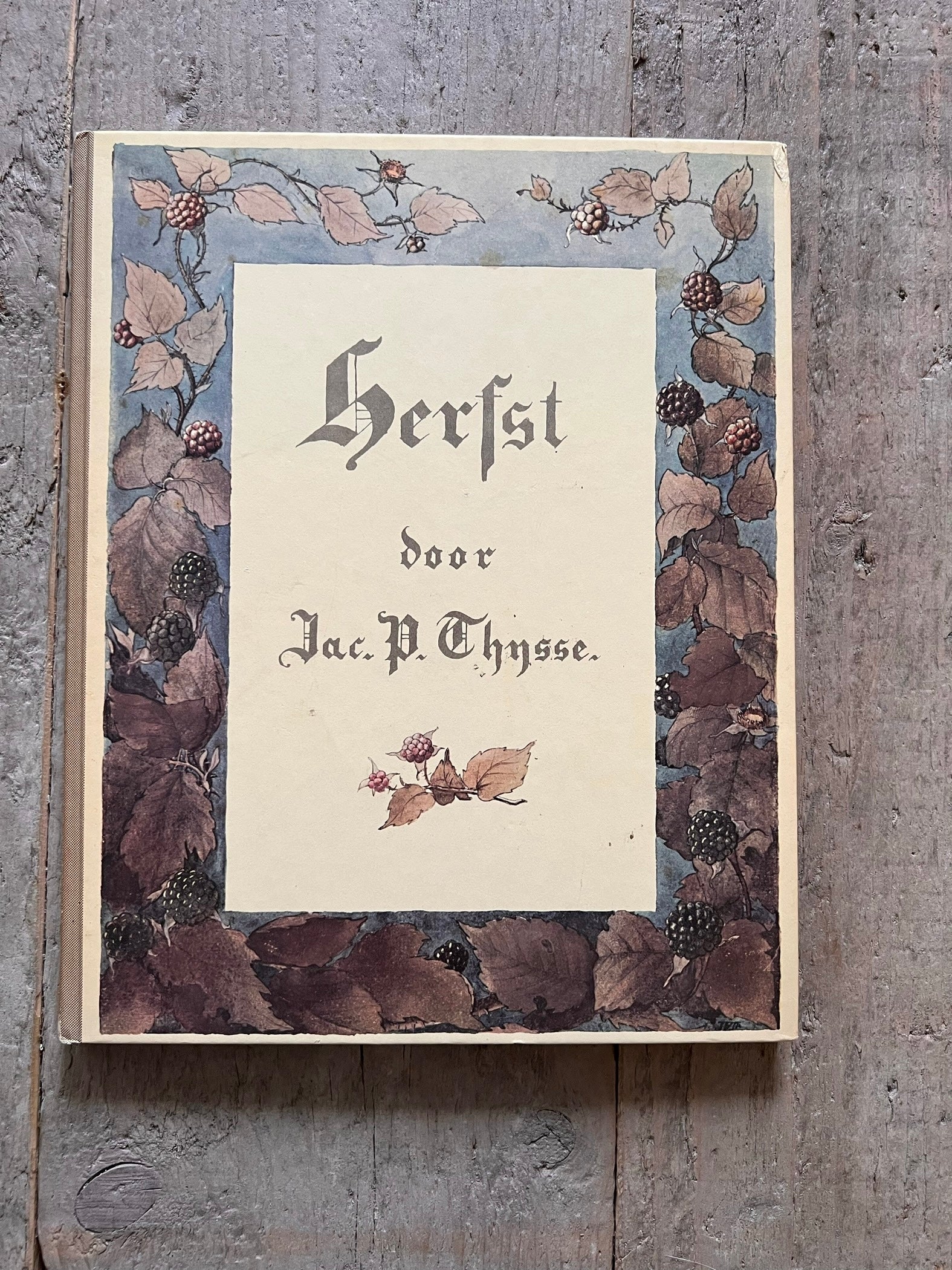 Verkade plaatjesboek Herfst Jac. P. Thijsse