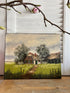 Schilderij boerderij vintage