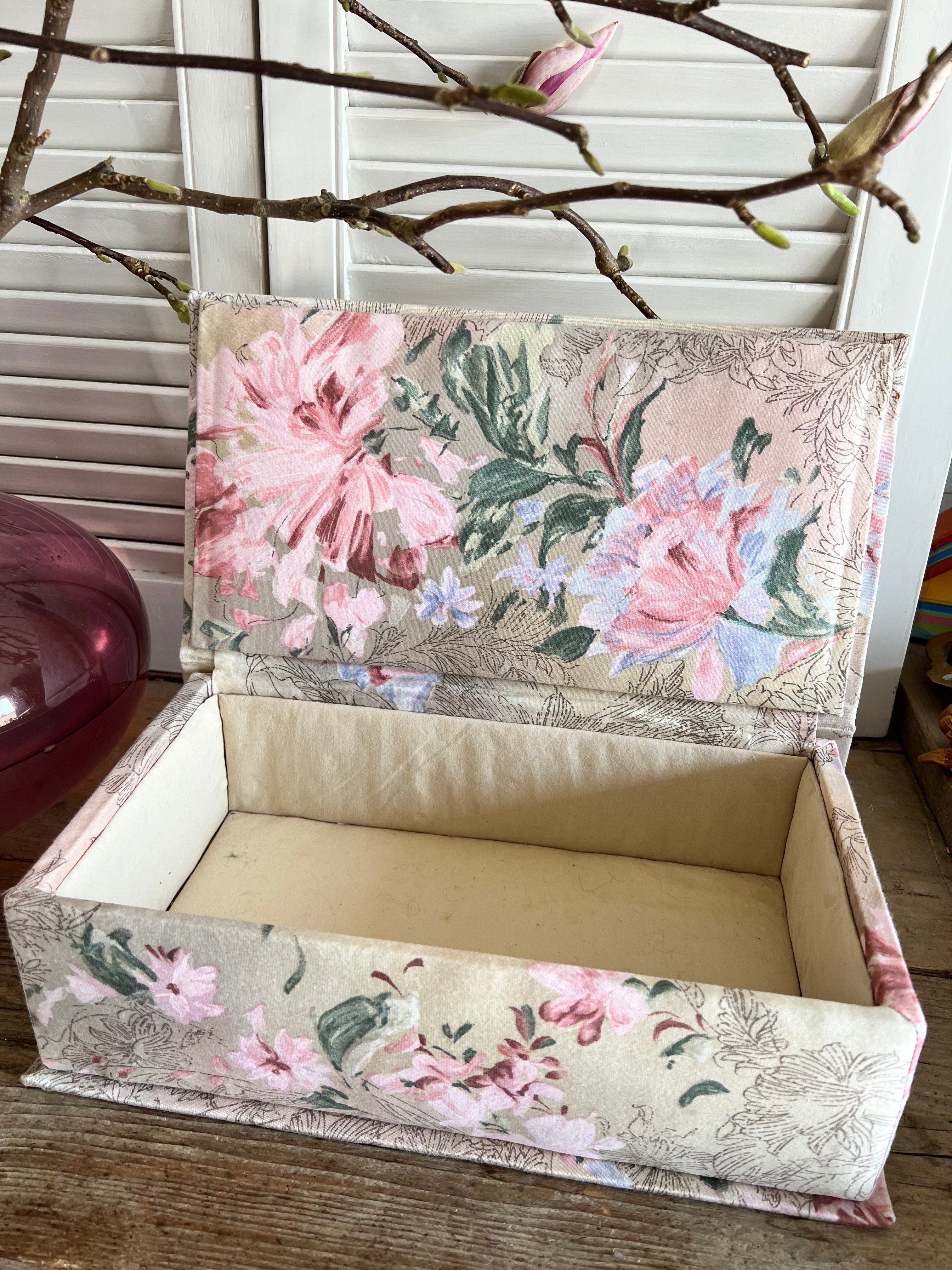 Brocante handschoenendoos