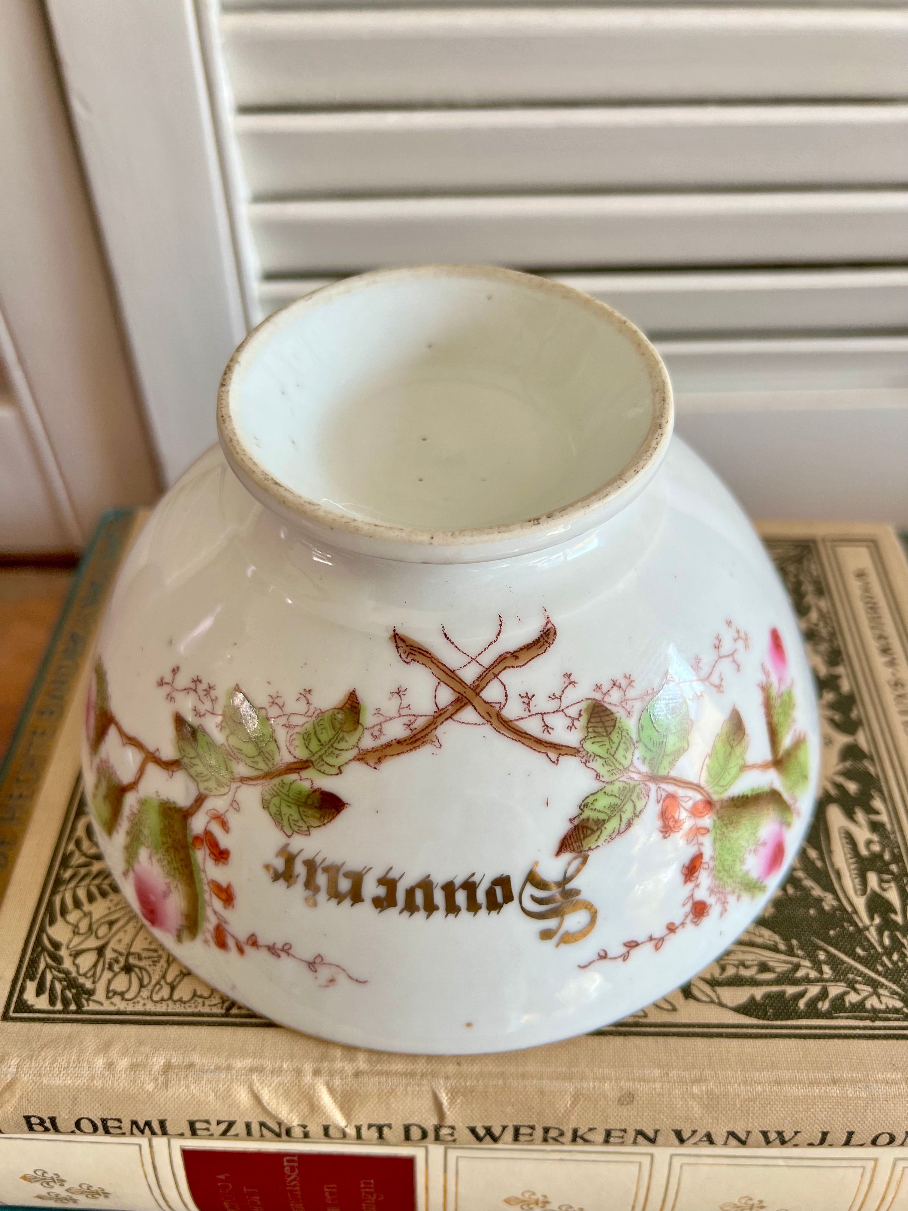 Franse spoelkom "Souvenir"