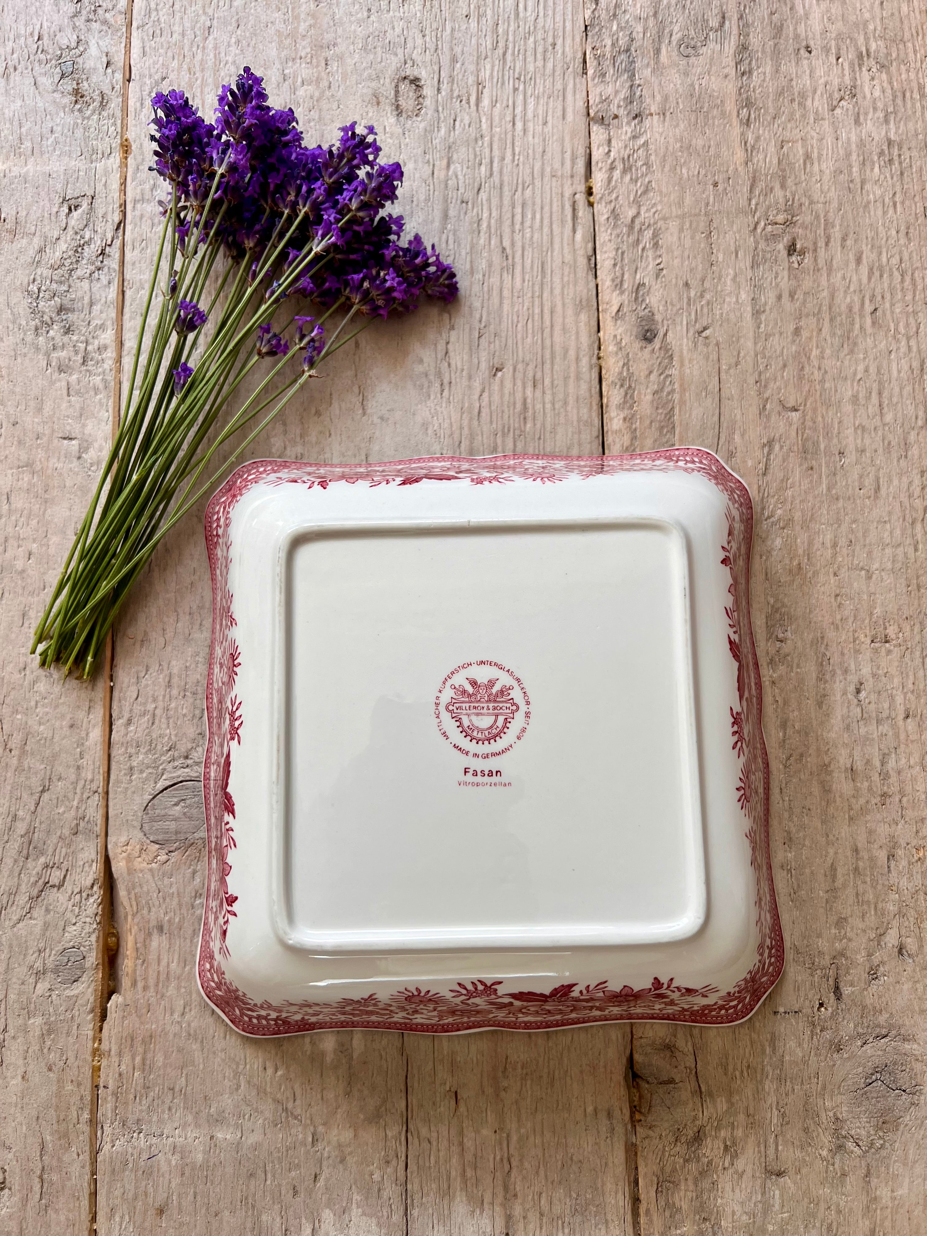 Vintage servies Fasan Villeroy and Boch