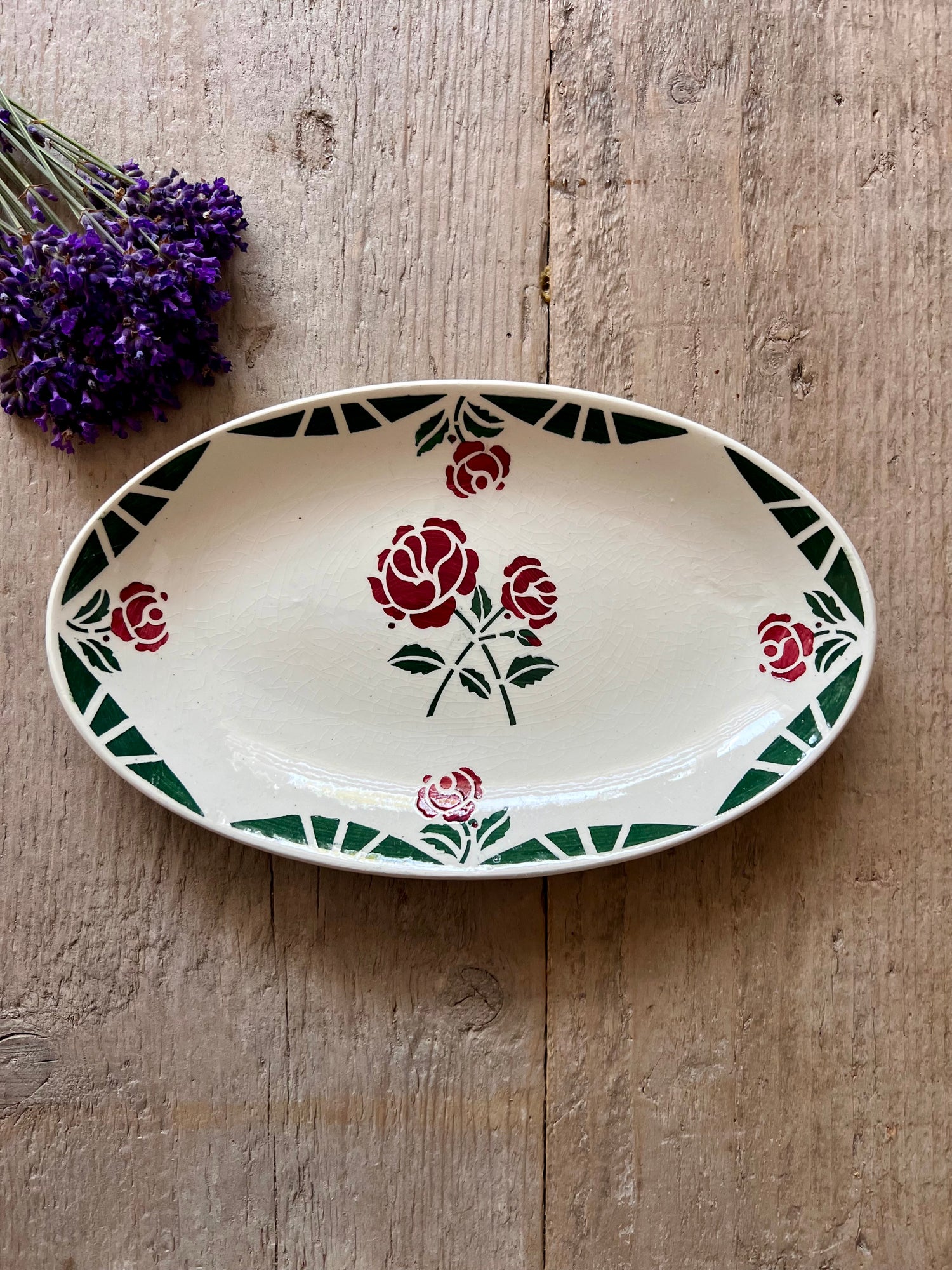 Ceranord St. Amand Rose Marie Franse brocante servies