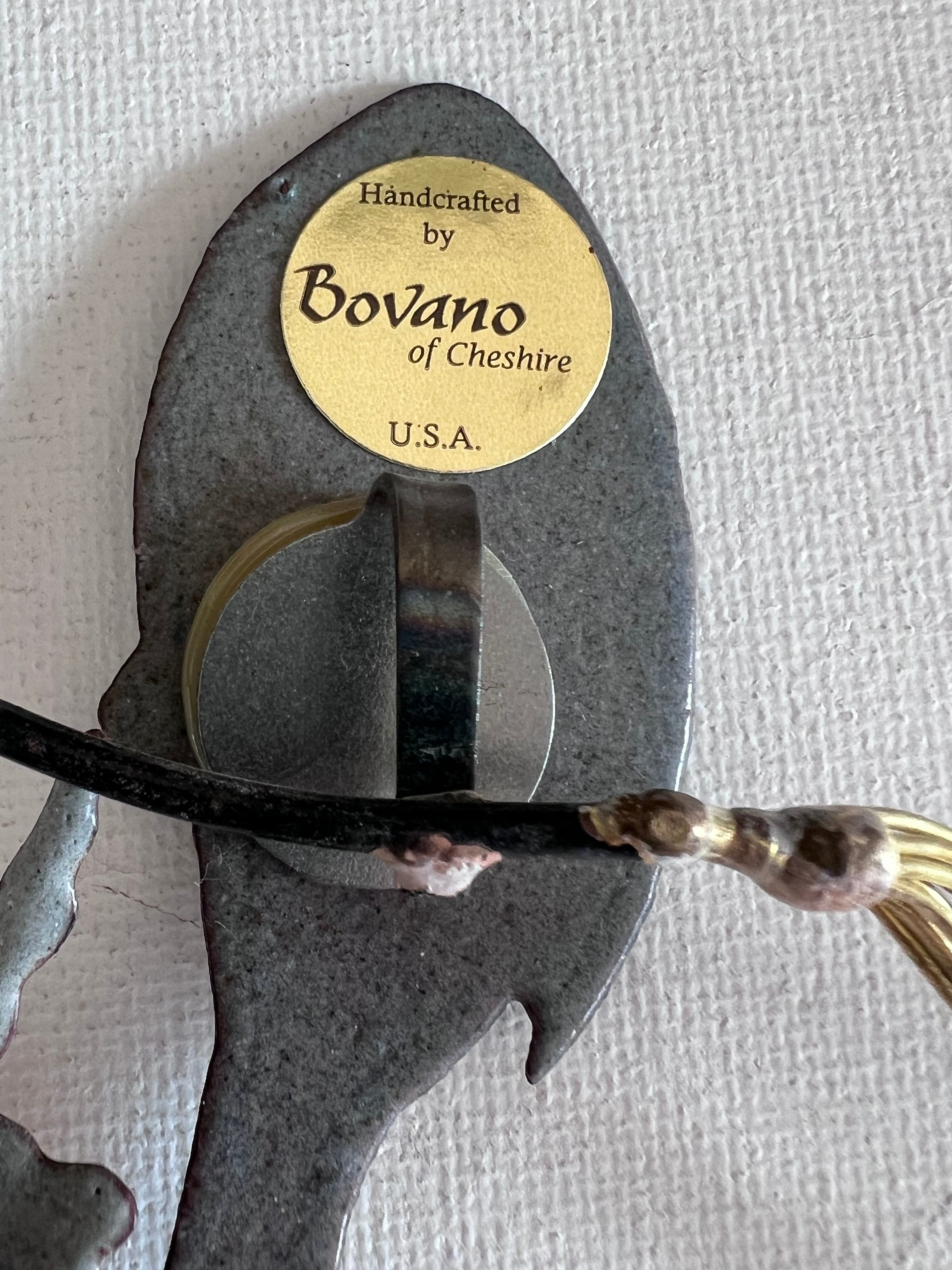 Bovano emaille kunstwerk, geemaillerd kunstwerk koolmezen, vogeltjes, muurdecoratie, kunst voor aan de muur, handgemaakt