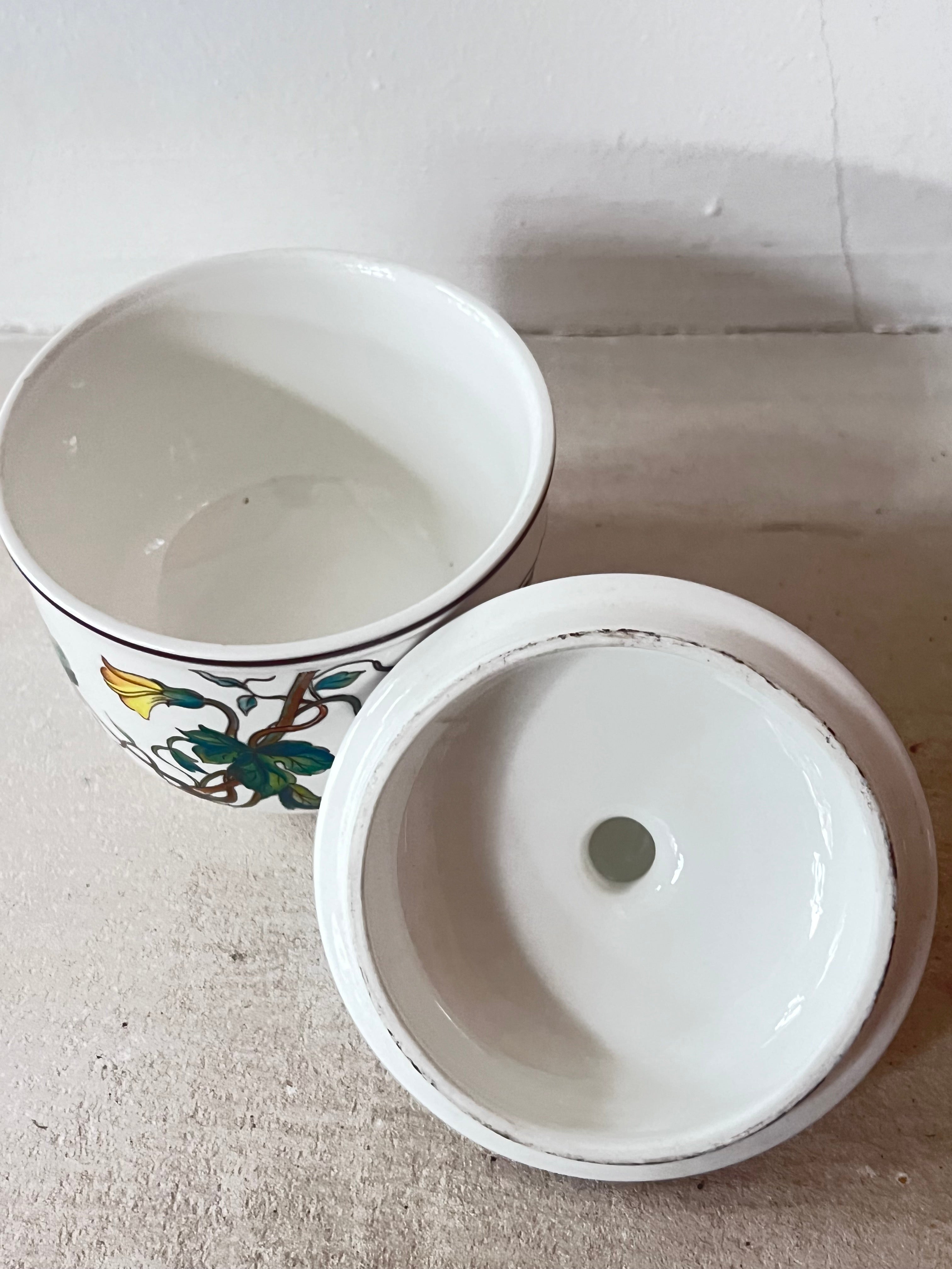 Villeroy & Boch suikerpot, Botanica suikerpot, botanisch servies, keramische suikerpot, suikerpot met deksel, Villeroy & Boch servies, elegant servies, cadeau suikerpot.