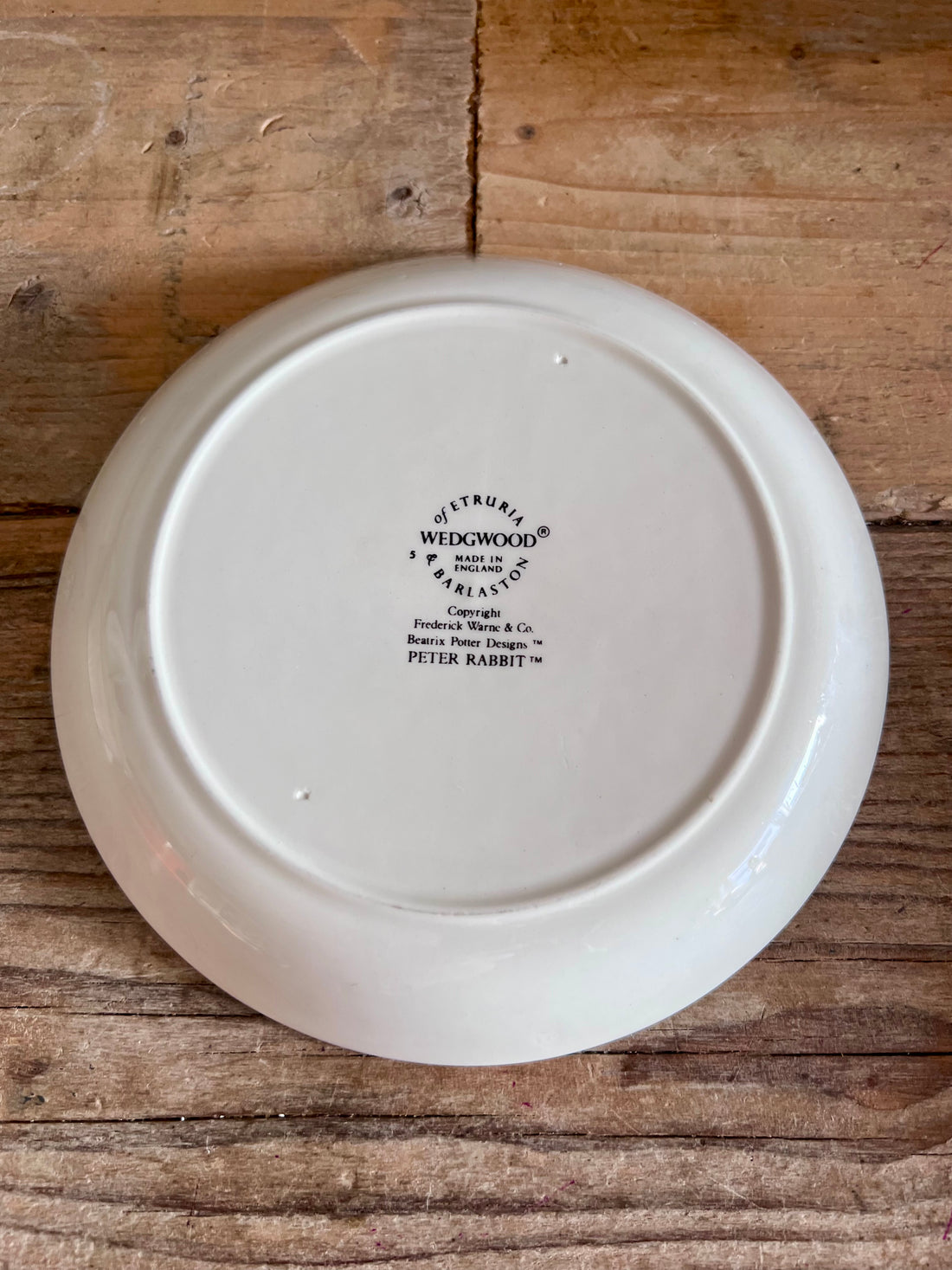 Peter Rabbit Wedgwood ontbijtbordje