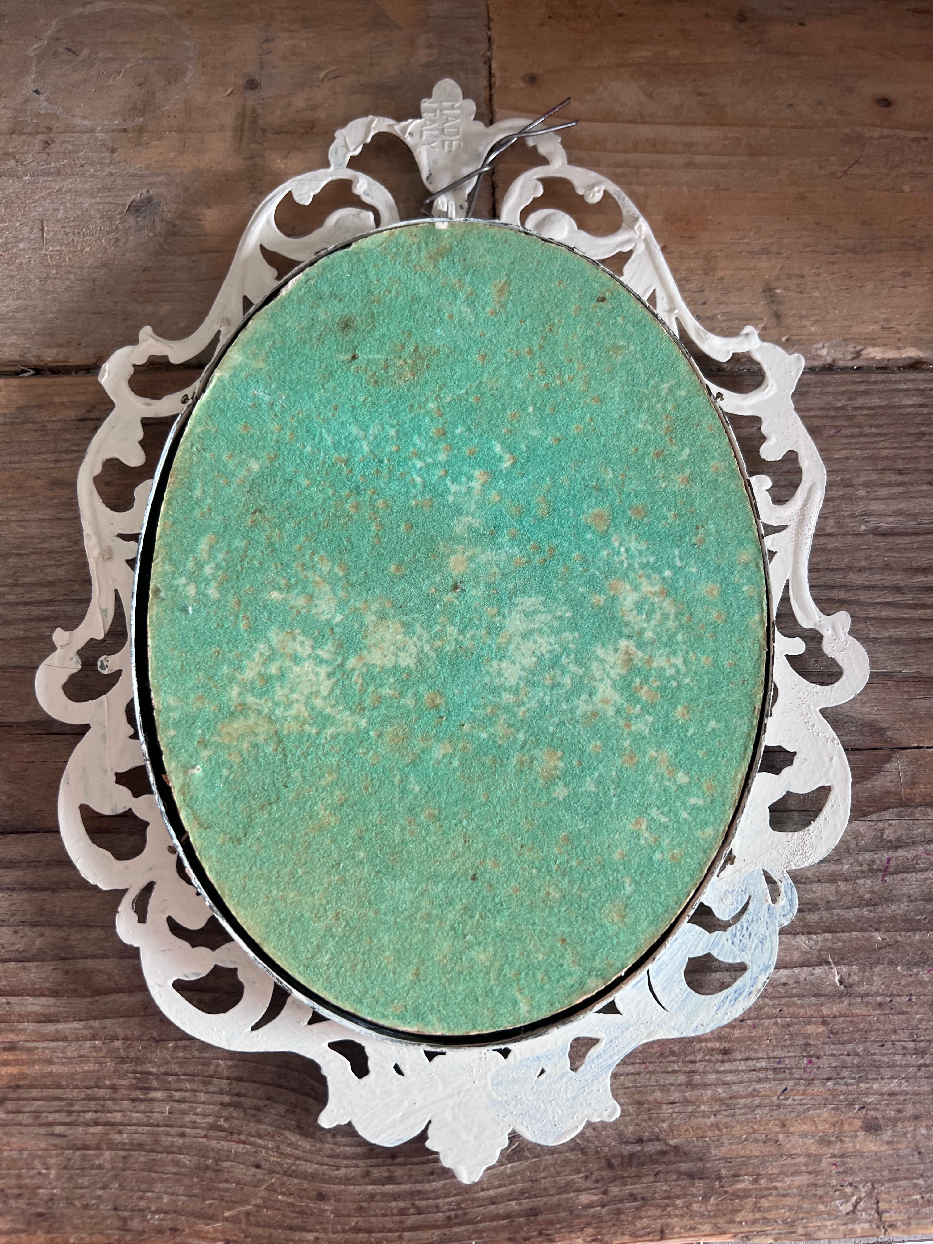 vintage barok lijst, bloemen afbeelding lijst, metalen lijst barok, barok lijst met metaalkader, vintage wanddecoratie, bloemen kunstwerk lijst, klassieke fotolijst, metalen lijst vintage, decoratieve lijst barokstijl, barok wandlijst