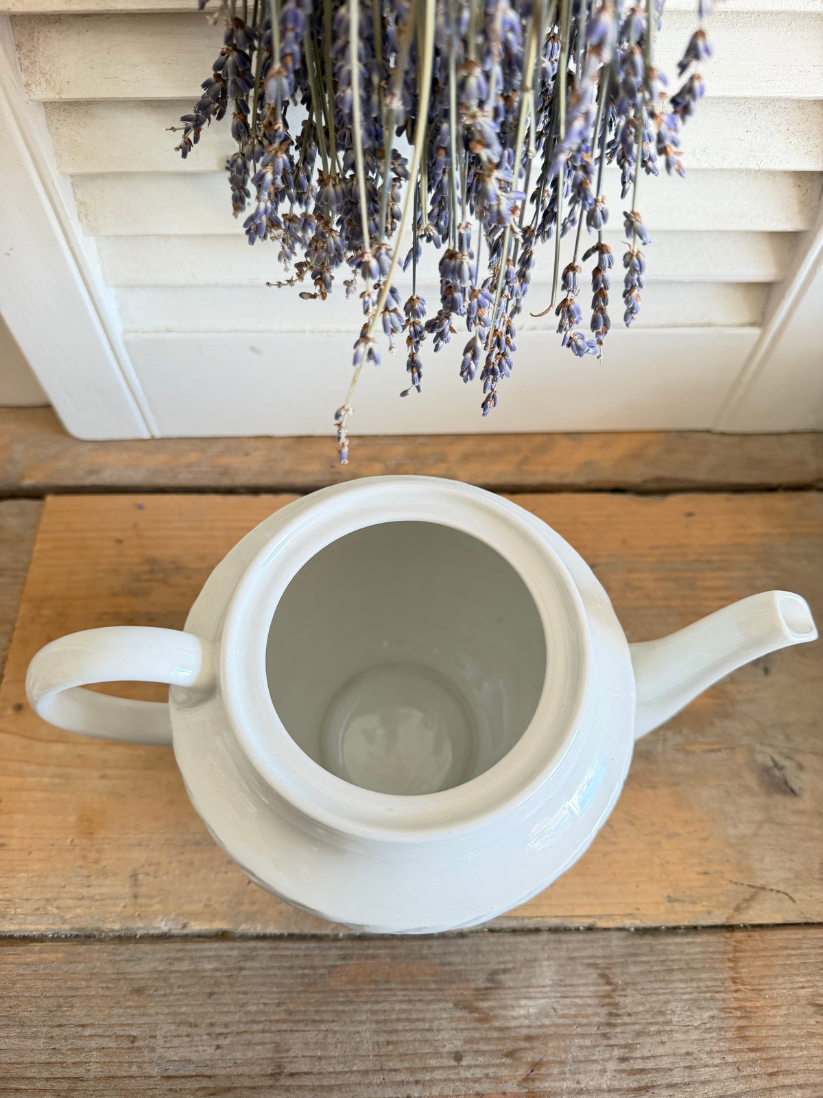 Wedgwood Ralph Lauren, Clearwater theepot, vintage Ralph Lauren Home, Wedgwood bone china, Engelse porseleinen theepot, designer servies, vintage theepot, Sofia&