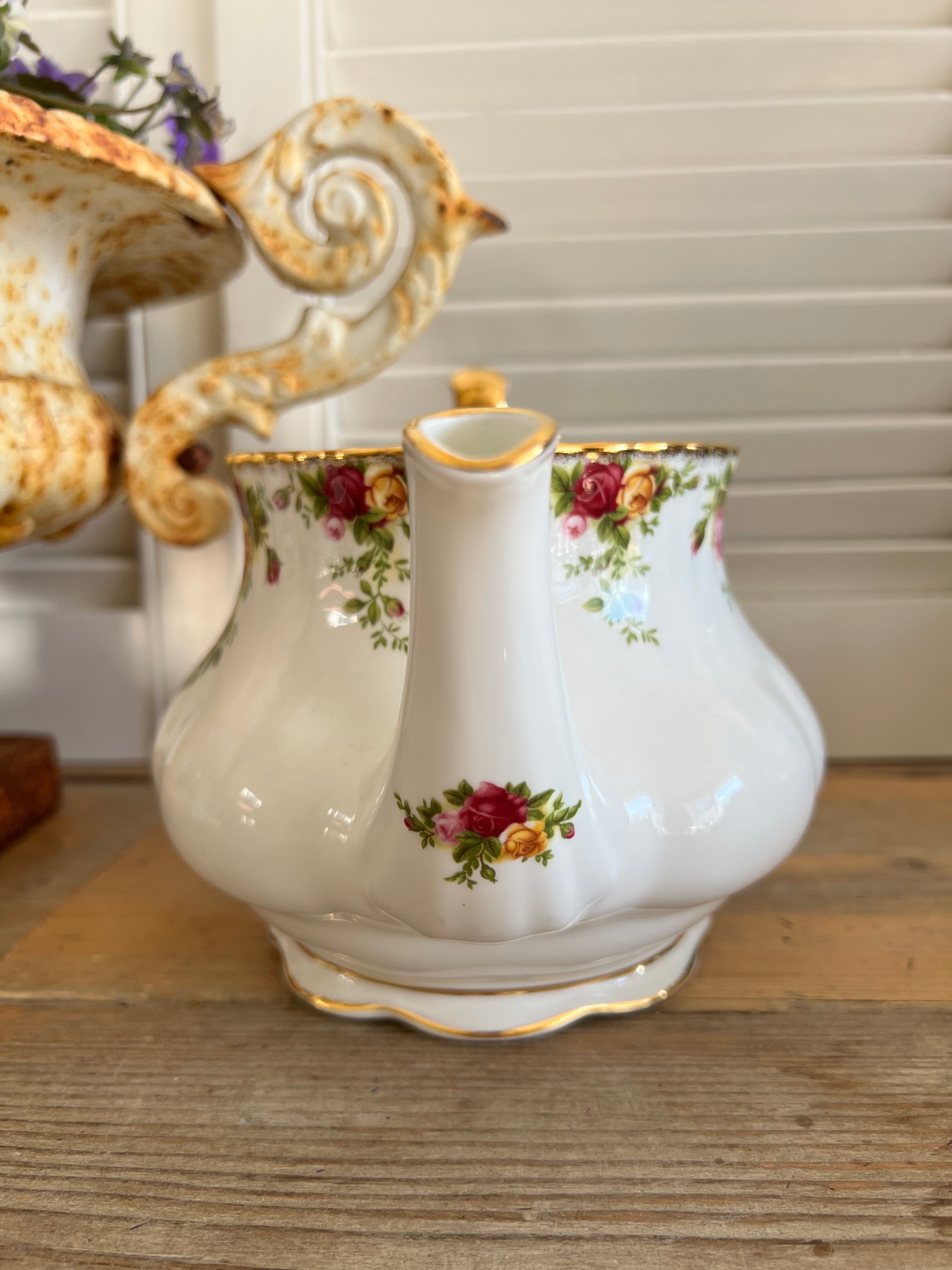 Theepot Old Country Roses van Royal Albert