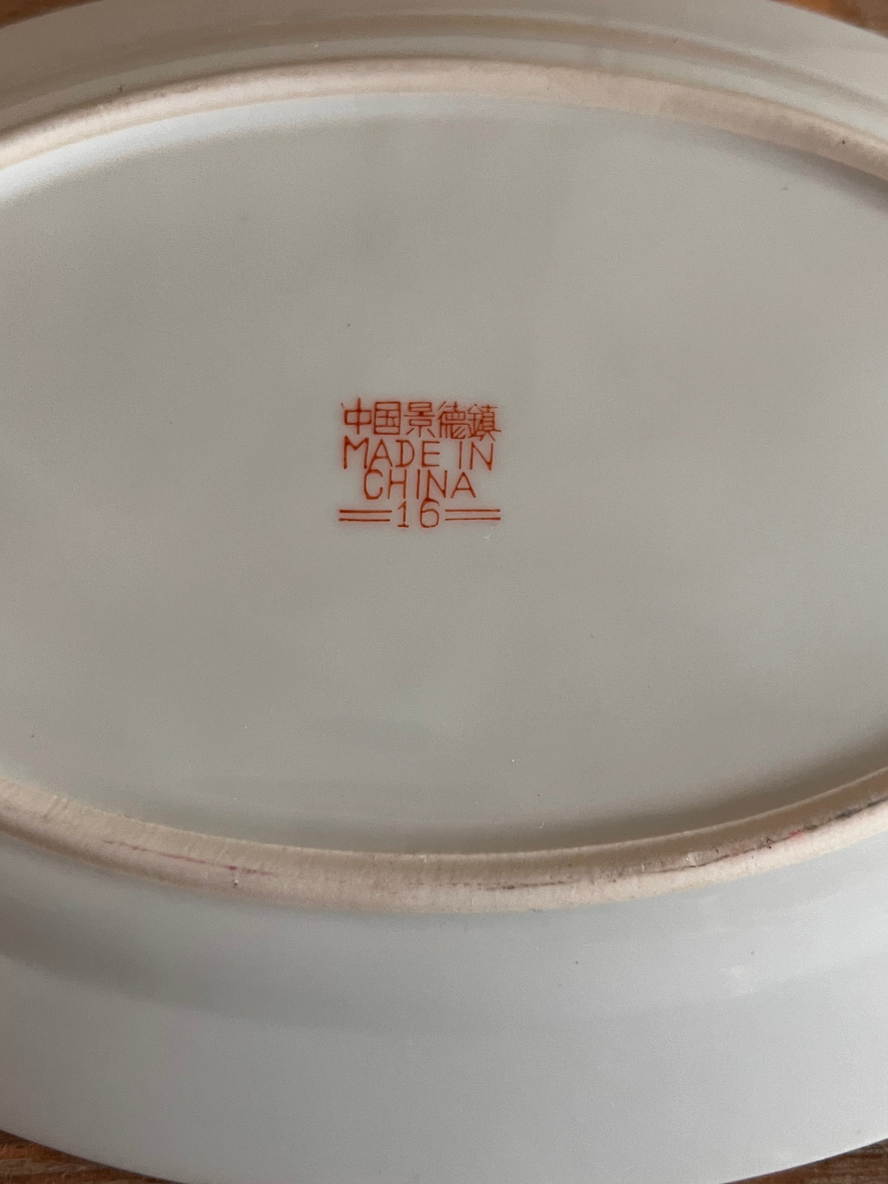 Jingdezhen serveerschaal