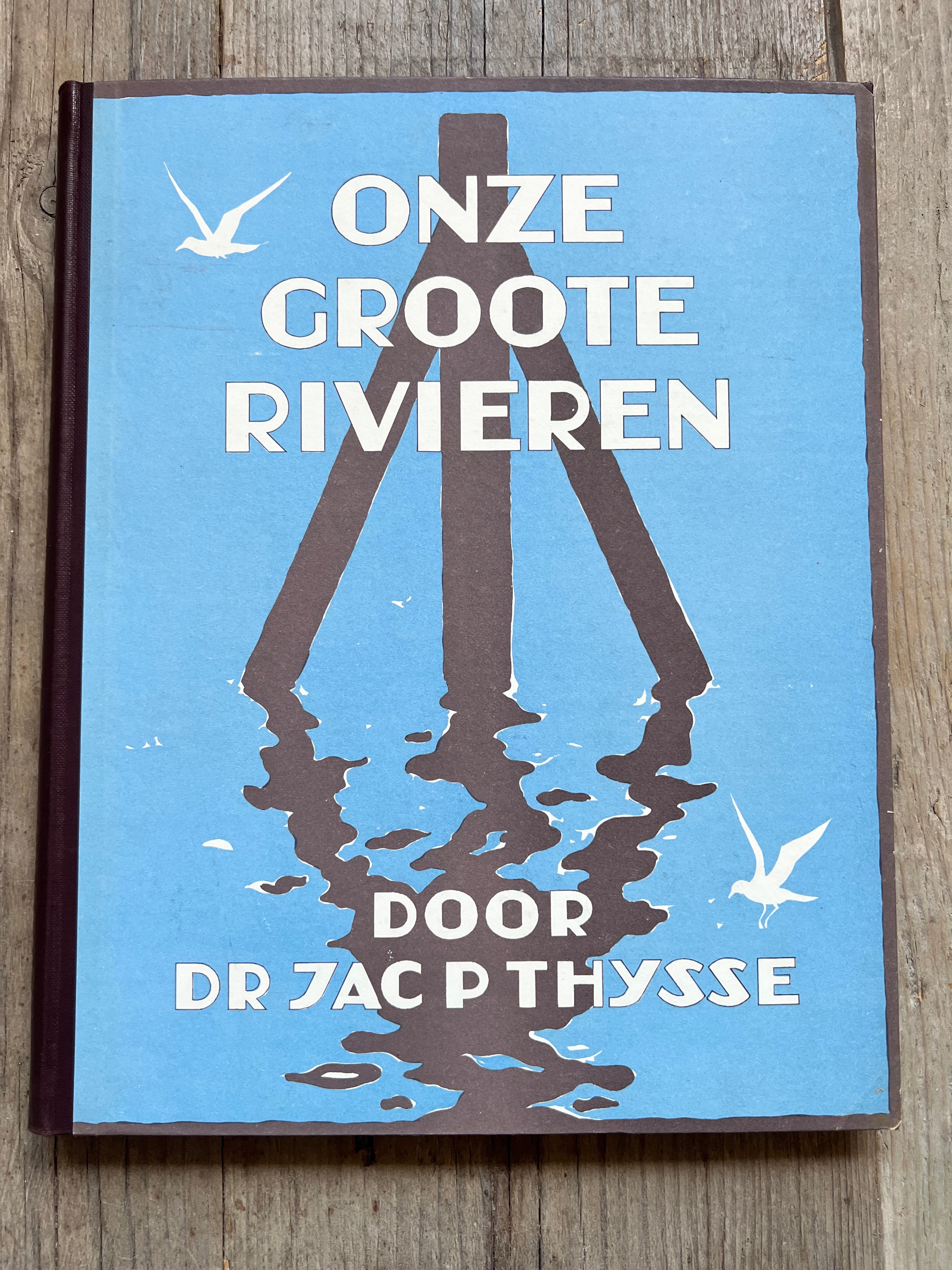 Onze Grote rivieren Verkade album Thijsse