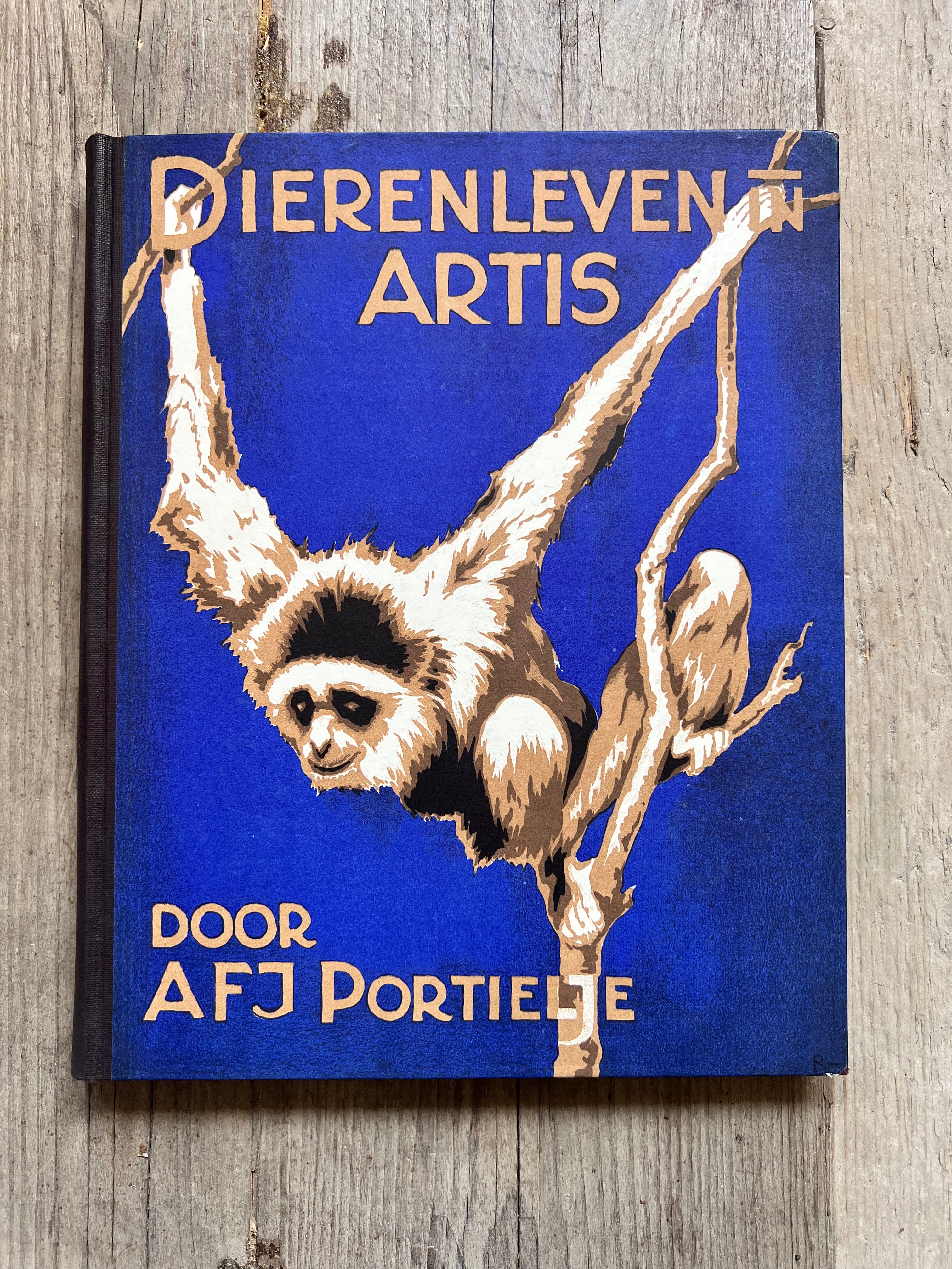 Verkade plaatjesboek Dierenleven in Artis