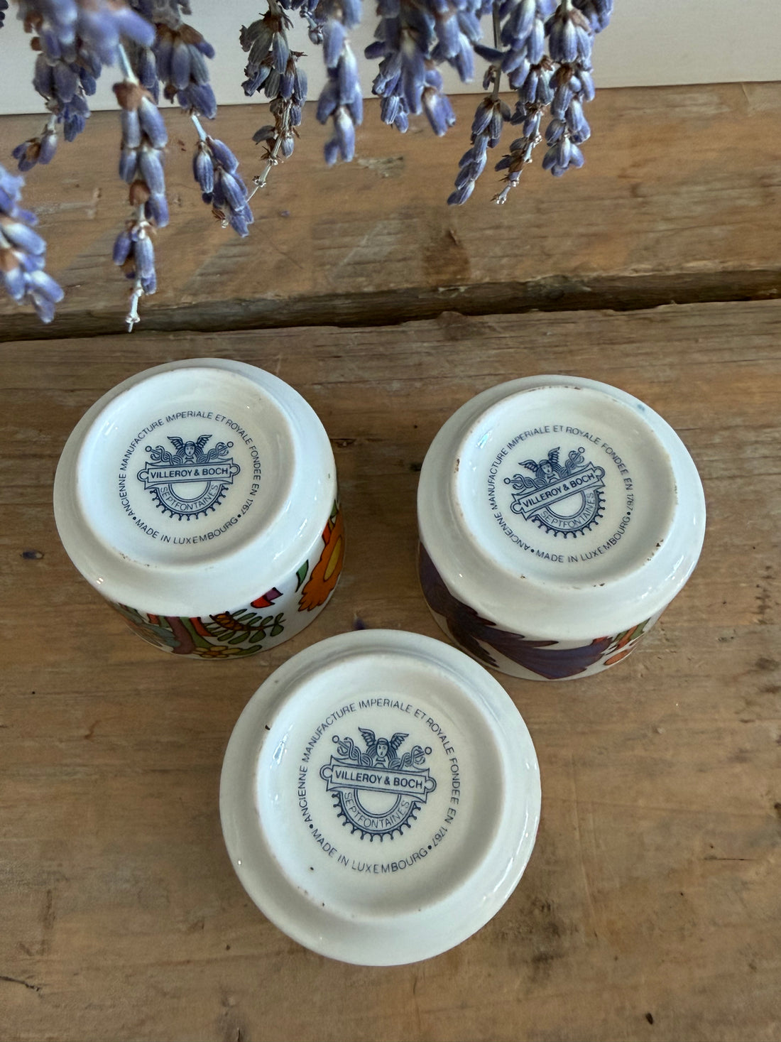 Villeroy Boch Acapulco, Acapulco eierdopje met kleurrijke bloemen en vogels, retro eierdop, vintage eierdop, retro servies jaren 70, Acapulco servies kopen, vintage ontbijtservies, Sofia&