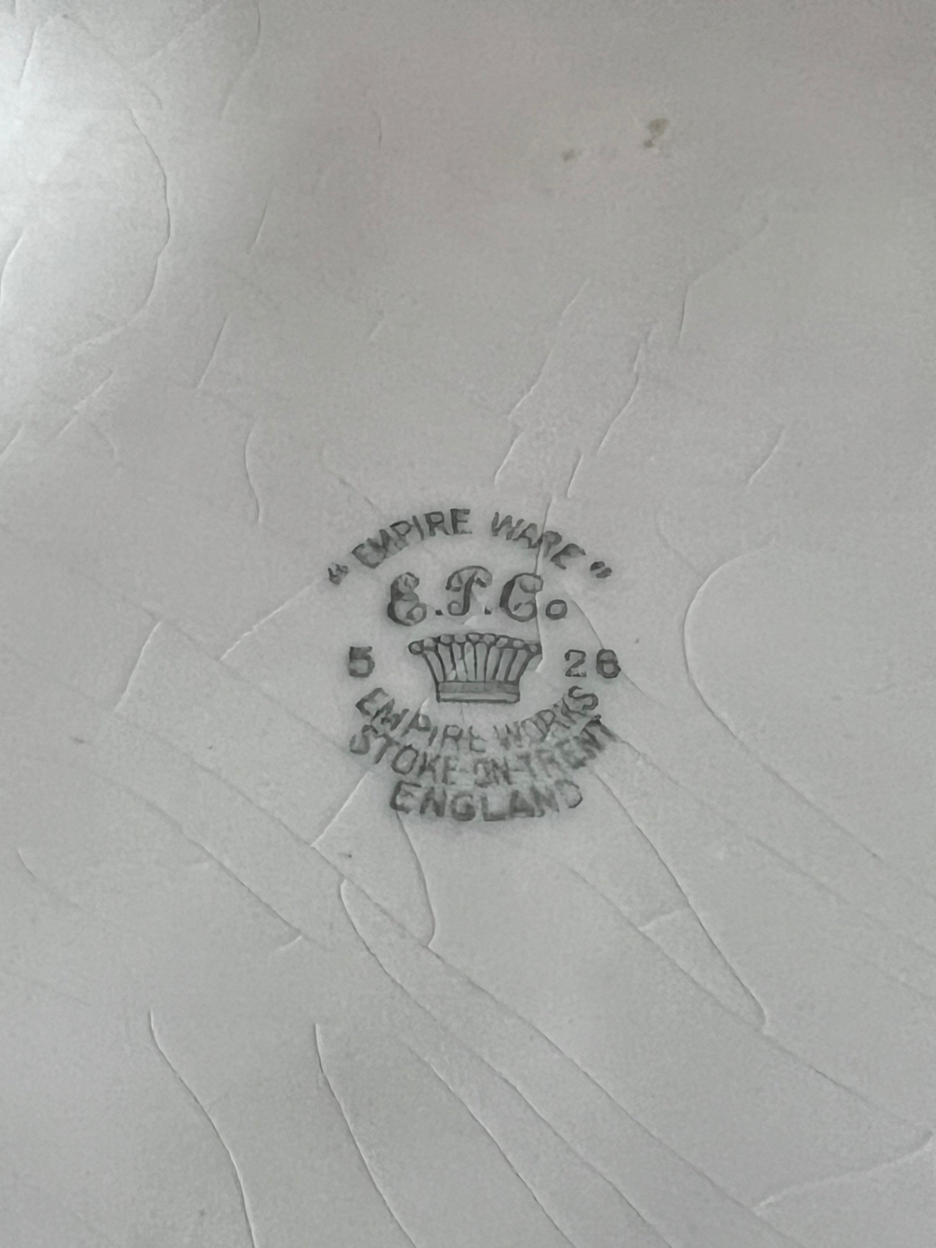 Empire Ware England vleesschaal, antieke serveerschaal, vintage vleesschaal keramiek, Engels Empire Ware servies, antiek servies Engeland, klassieke vleesschaal, Empire Ware serveerschaal, authentiek Engels servies, vintage serveerschaal, keramische vleesschaal.