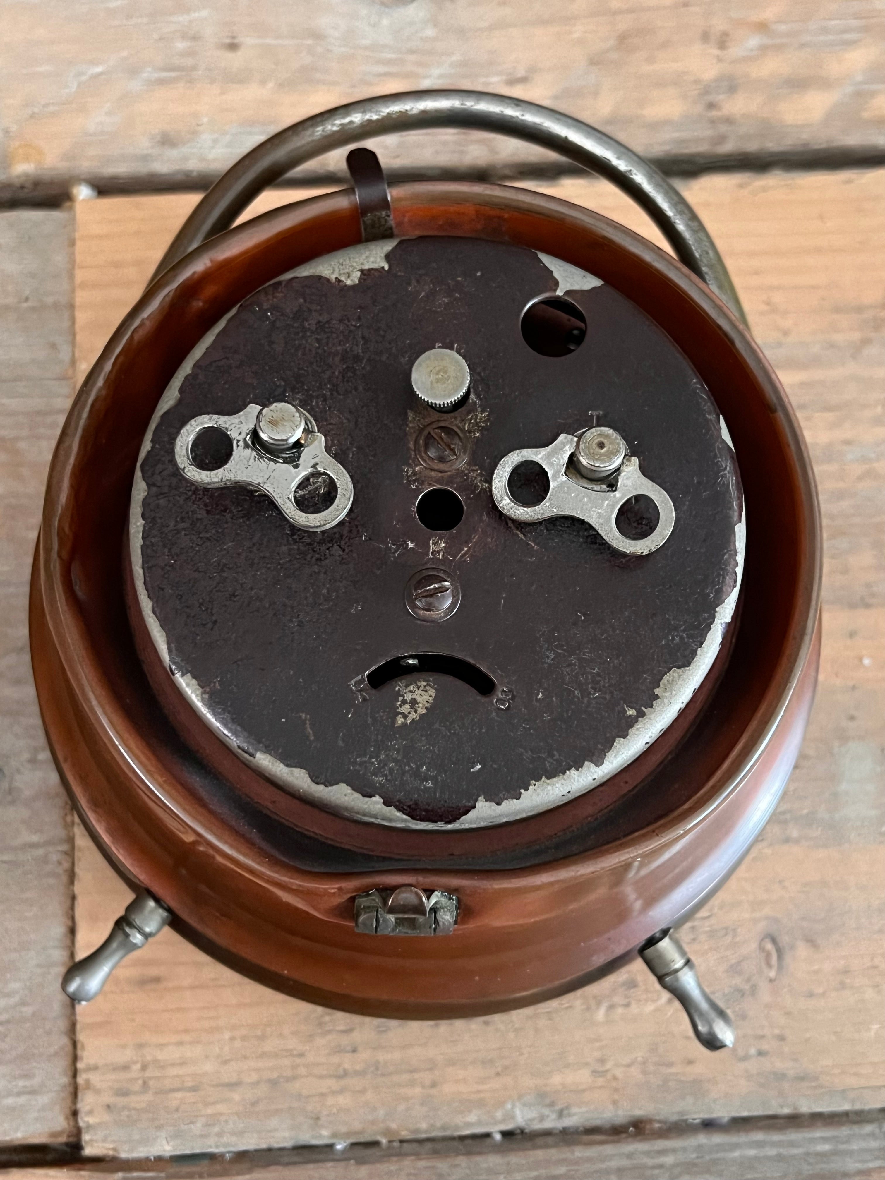 Franse brocante wekker