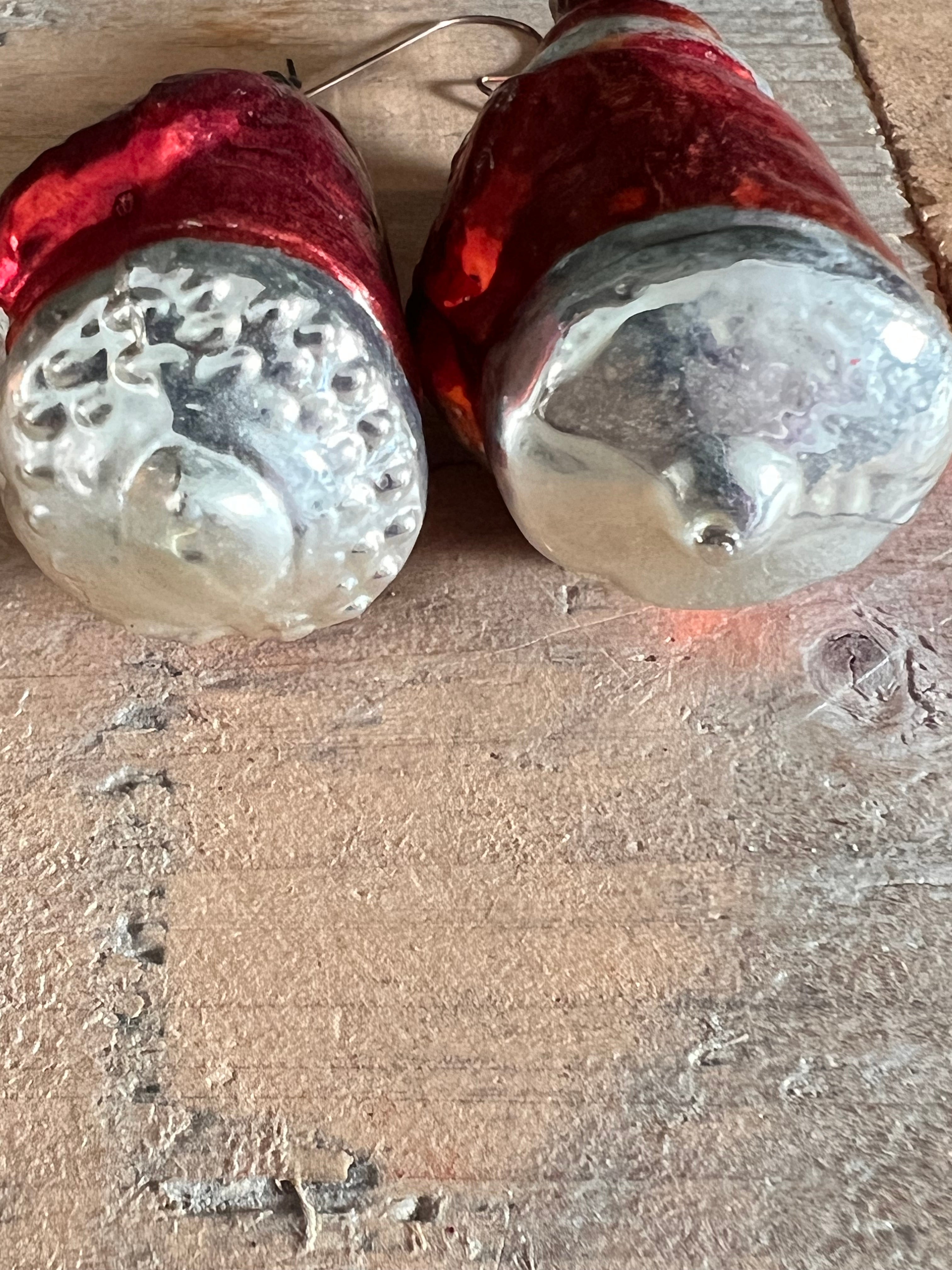 Vintage Christmas ball Father Christmas