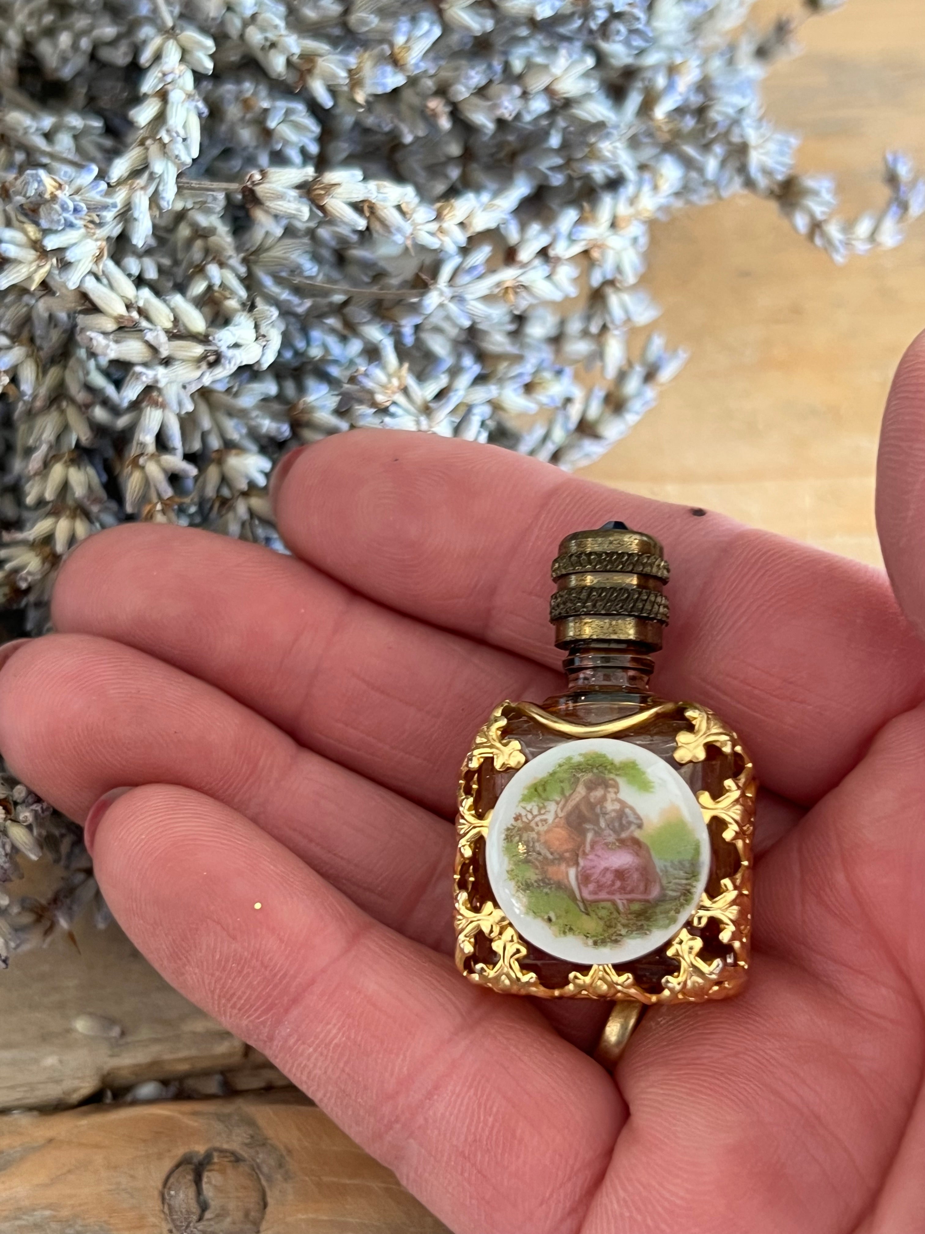 Vintage Limoges parfumflesje