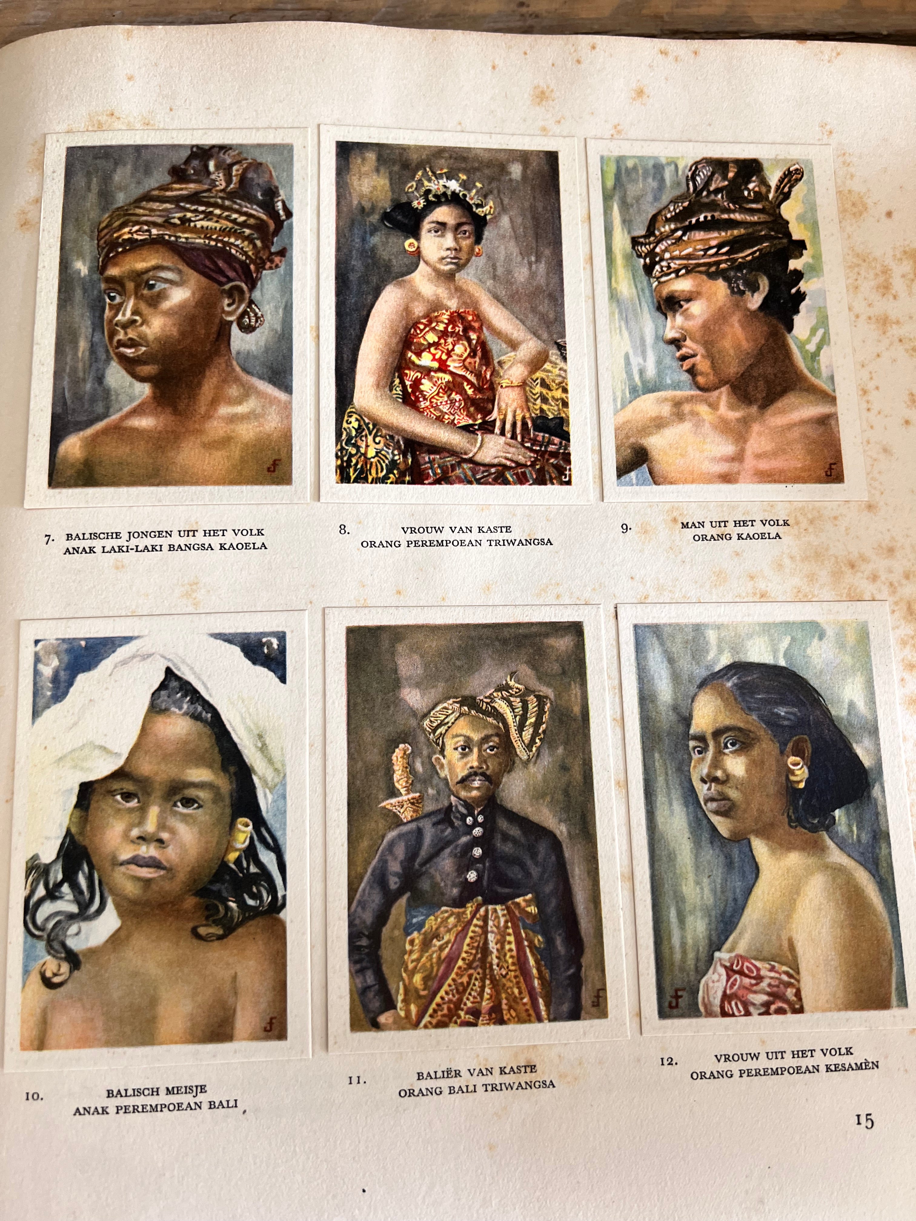 Bali - plaatjesalbum Droste Haarlem