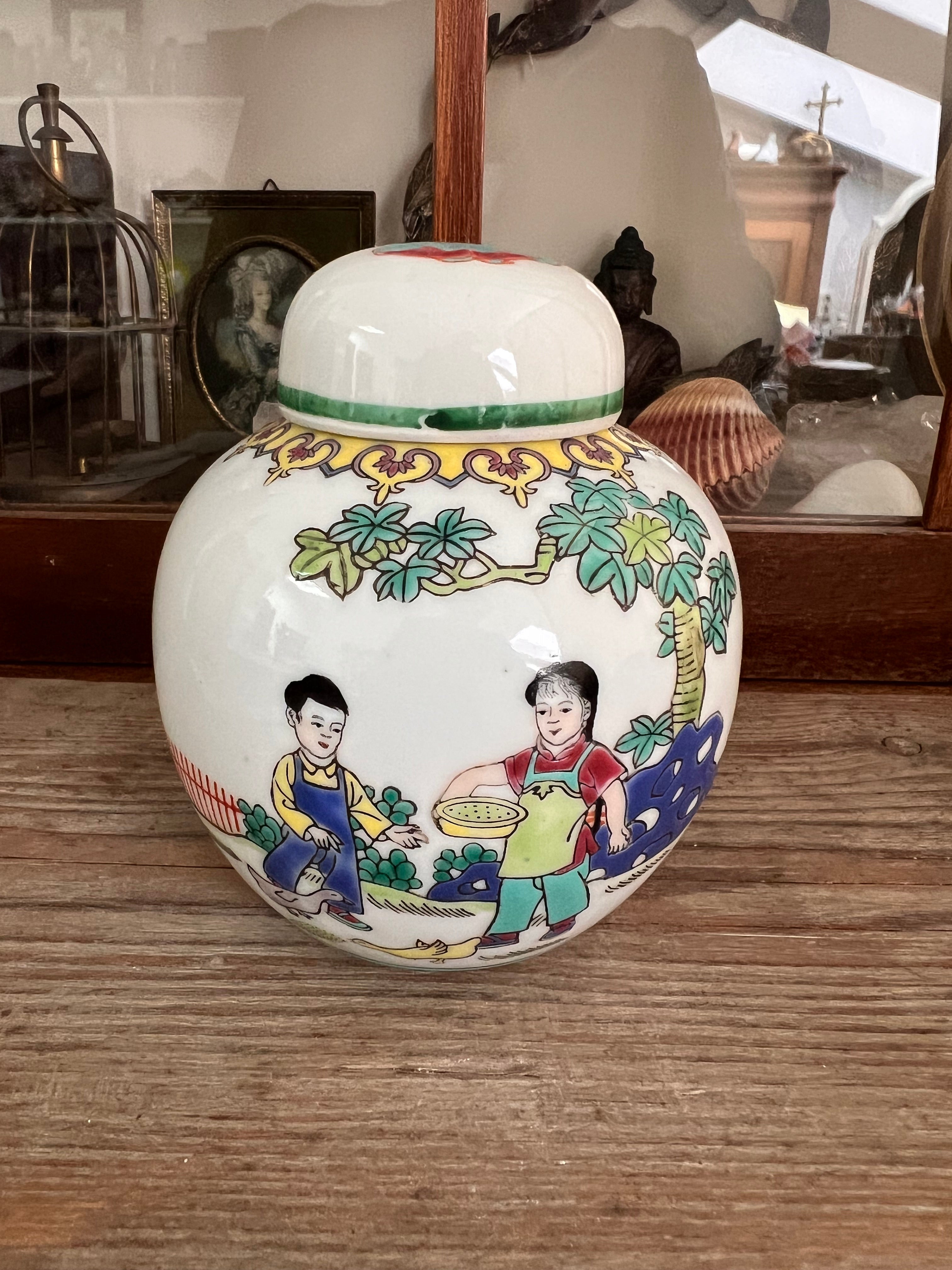 Chinese Jingdezhen gemberpot