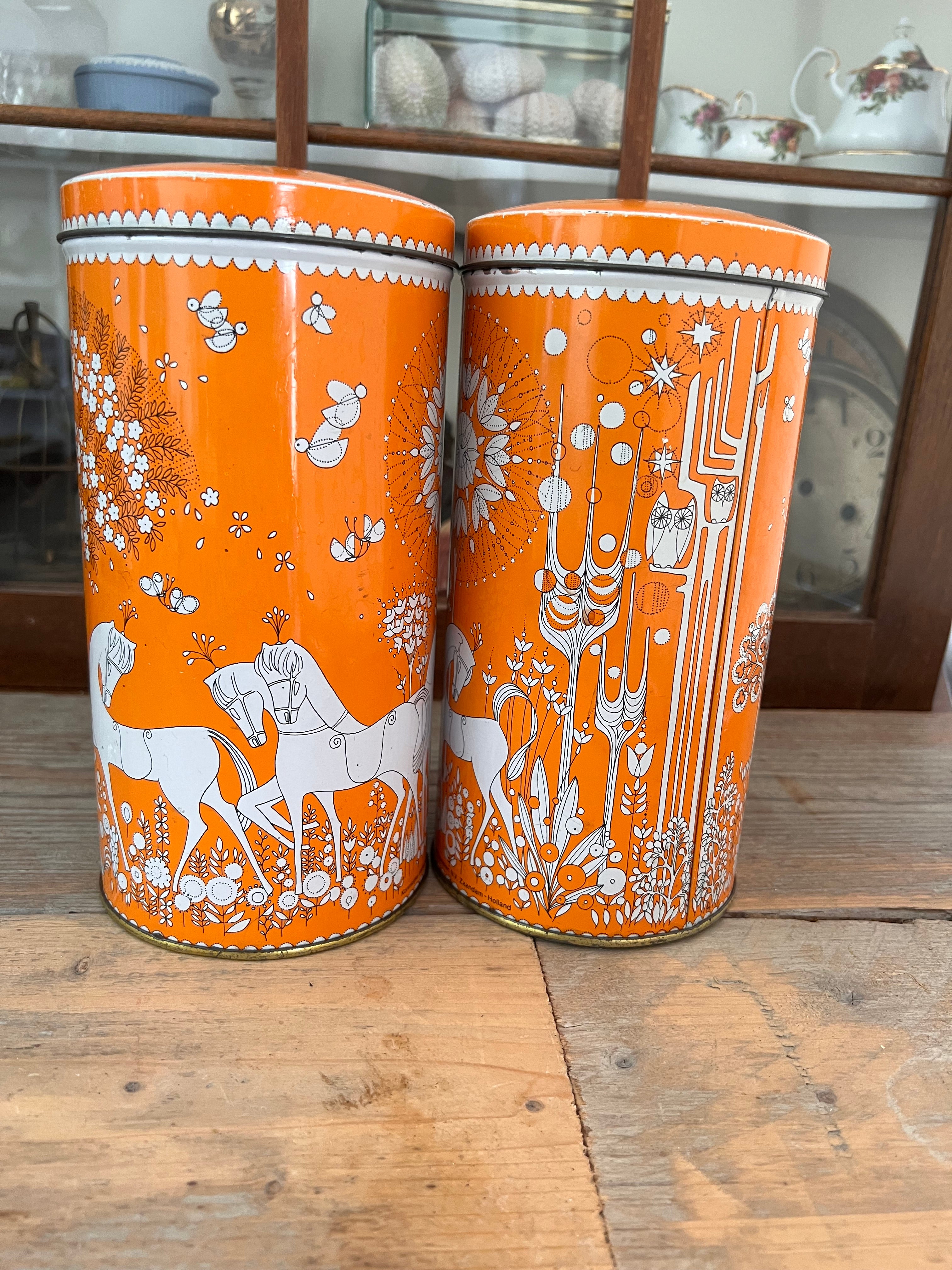 Vintage Verkade biscuit tin
