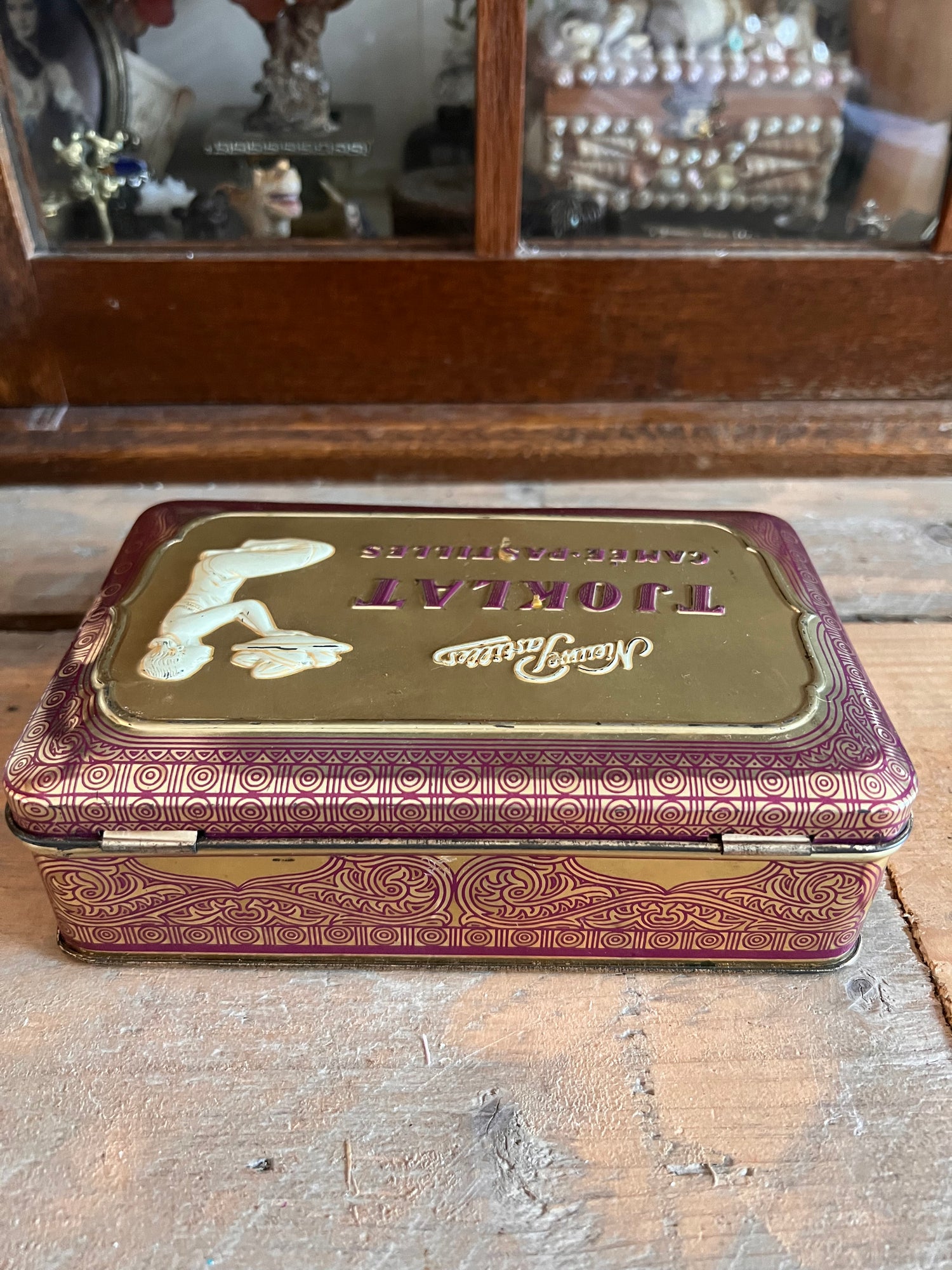 Vintage Tjoklat blik
