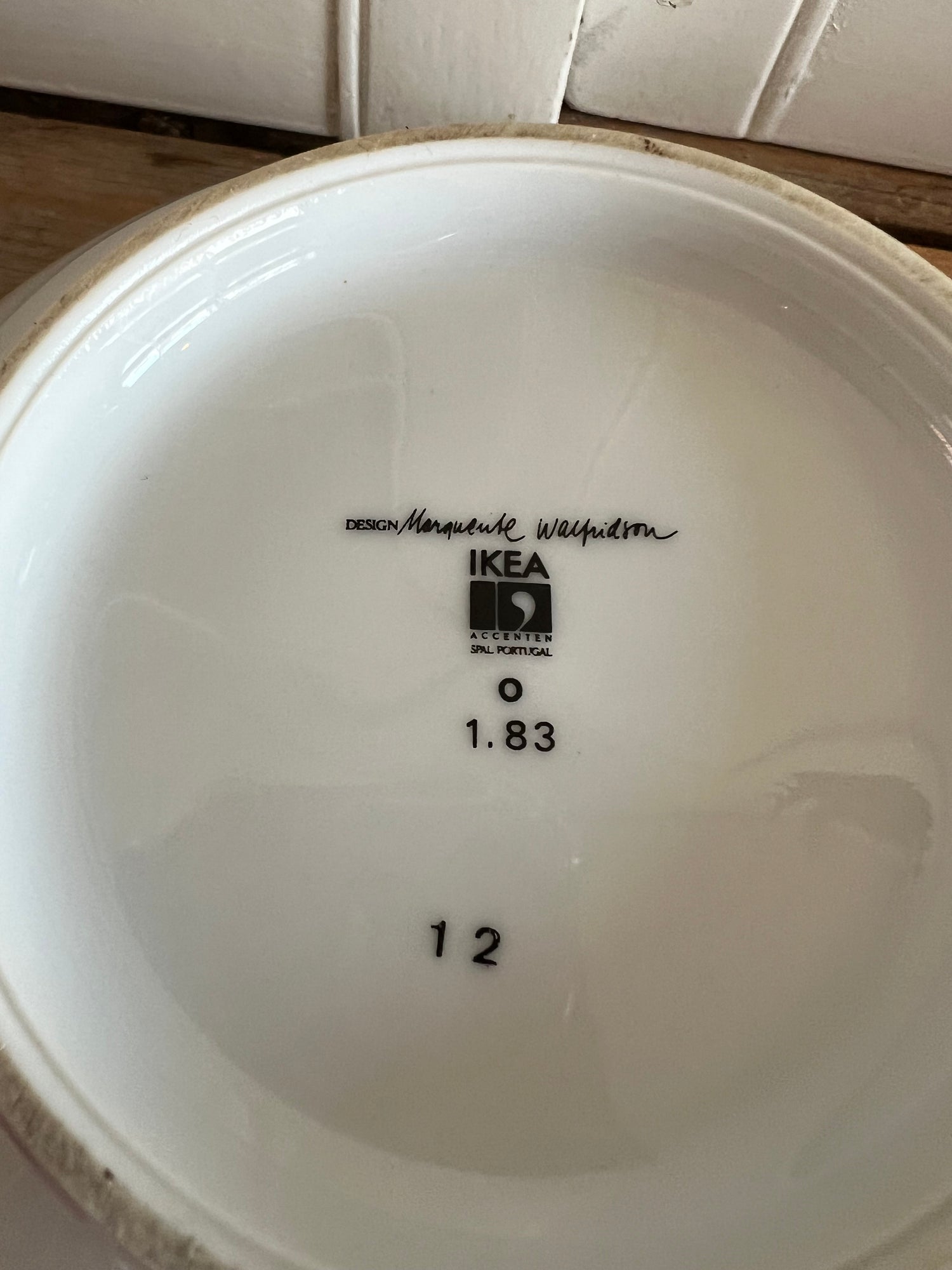 Set vintage Ikea schalen - Marguerite Walfridsson