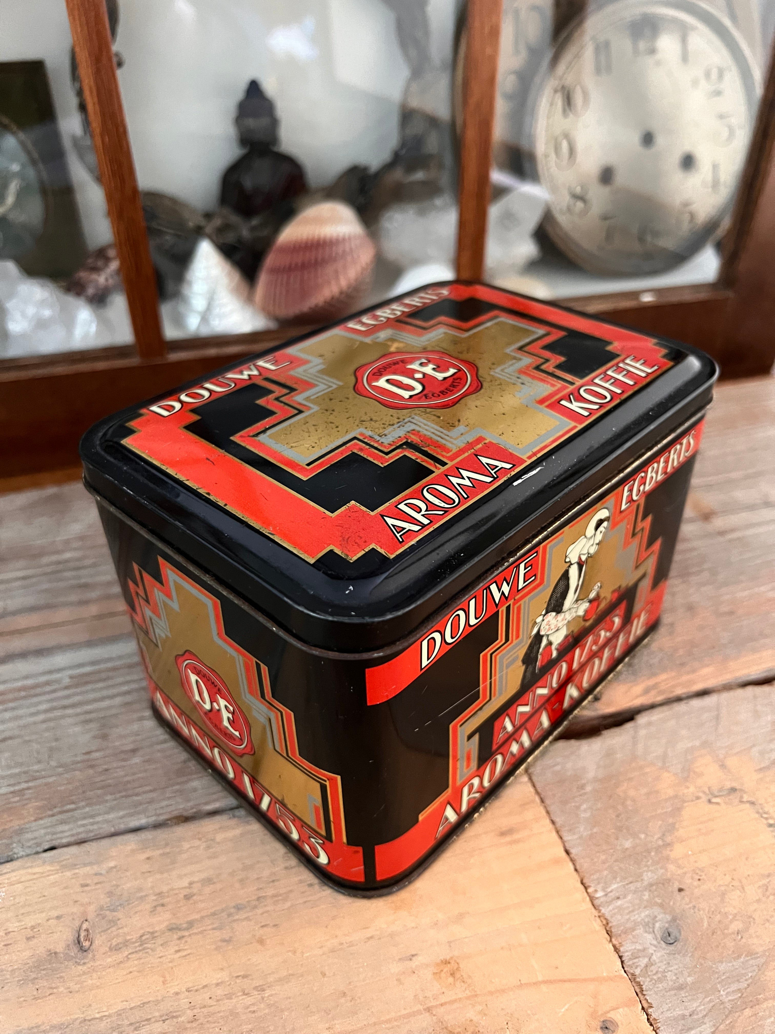 Douwe Egberts koffieblik