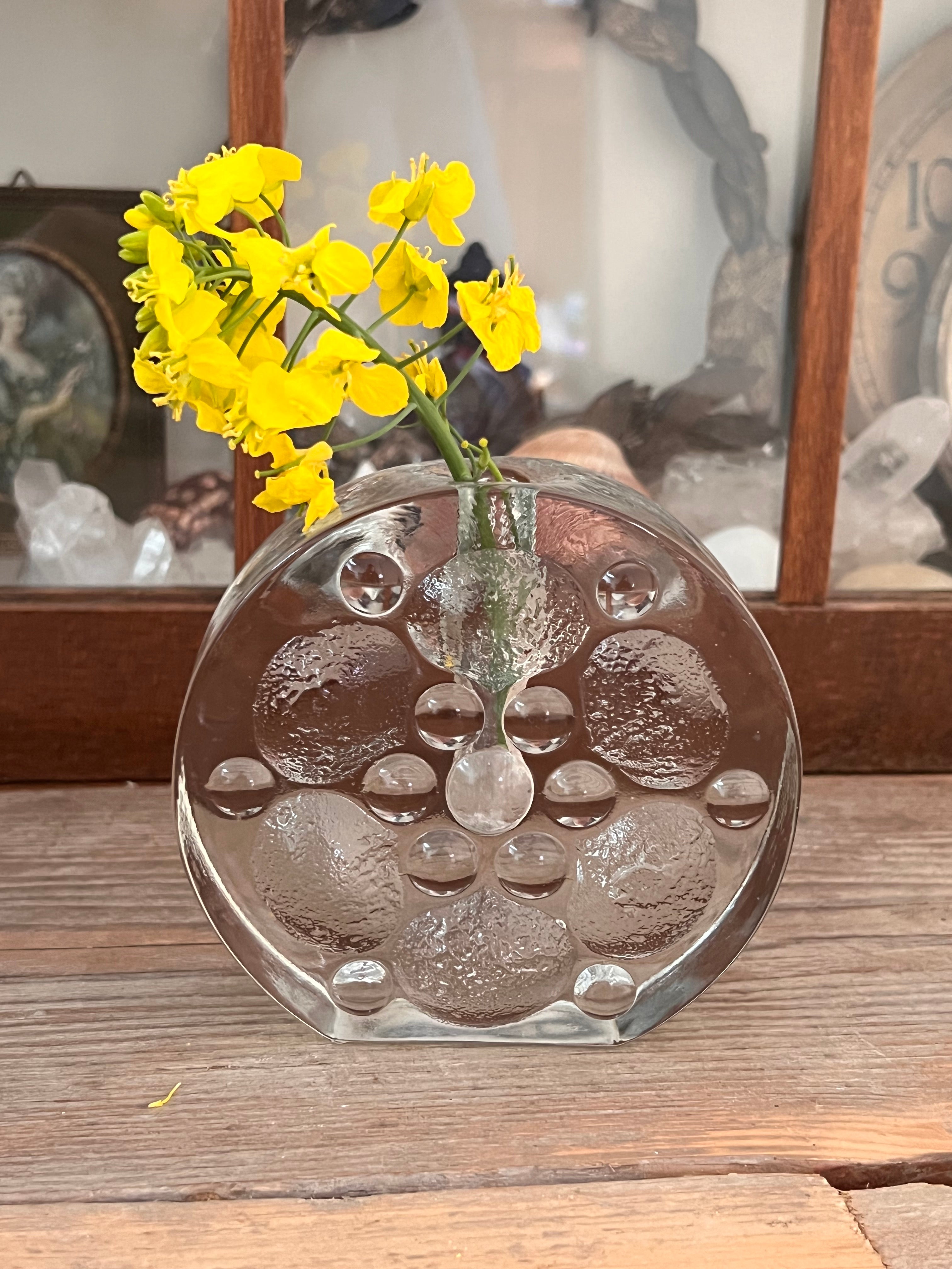 Solifleur Walther glass by Pukeberg