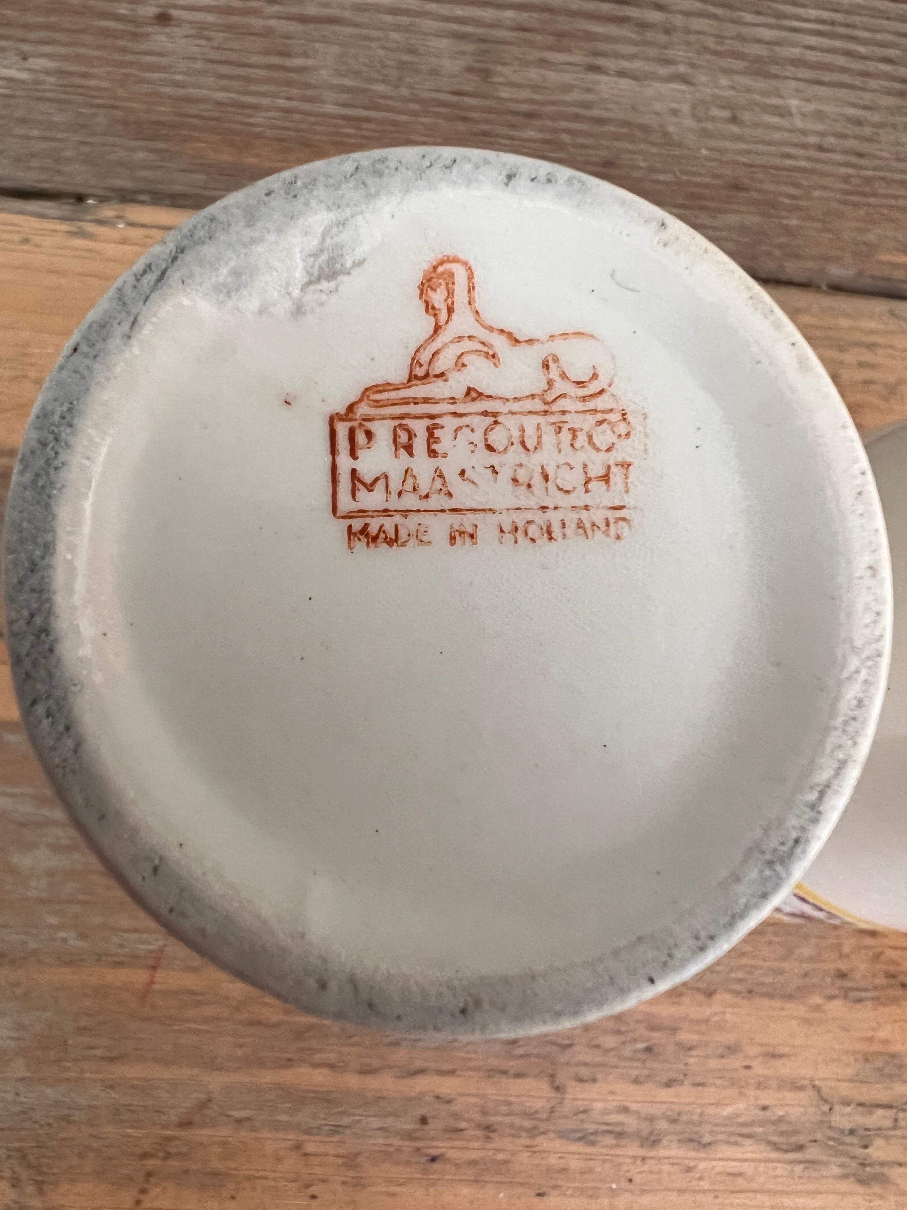 Petrus Regout melkbekers