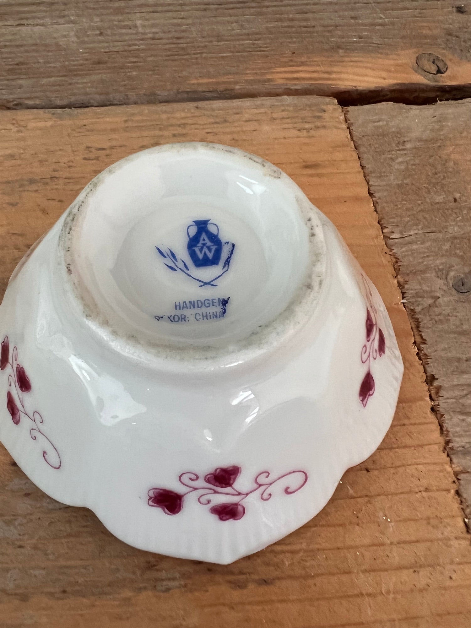 Lotus schaaltje China Purpur