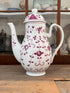 China Purpur koffiepot vintage servies