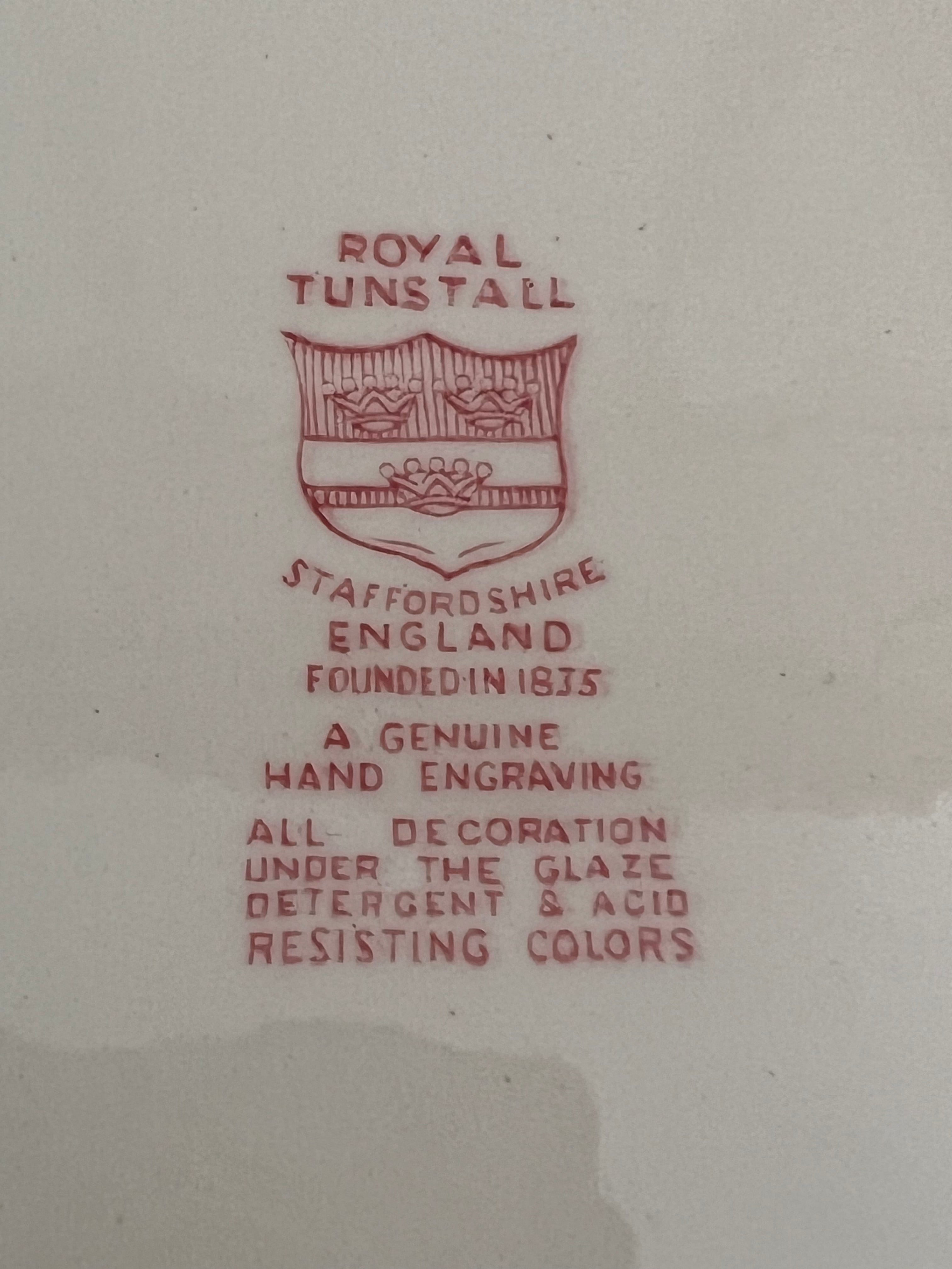 Groot dinerbord Royal Tunstall
