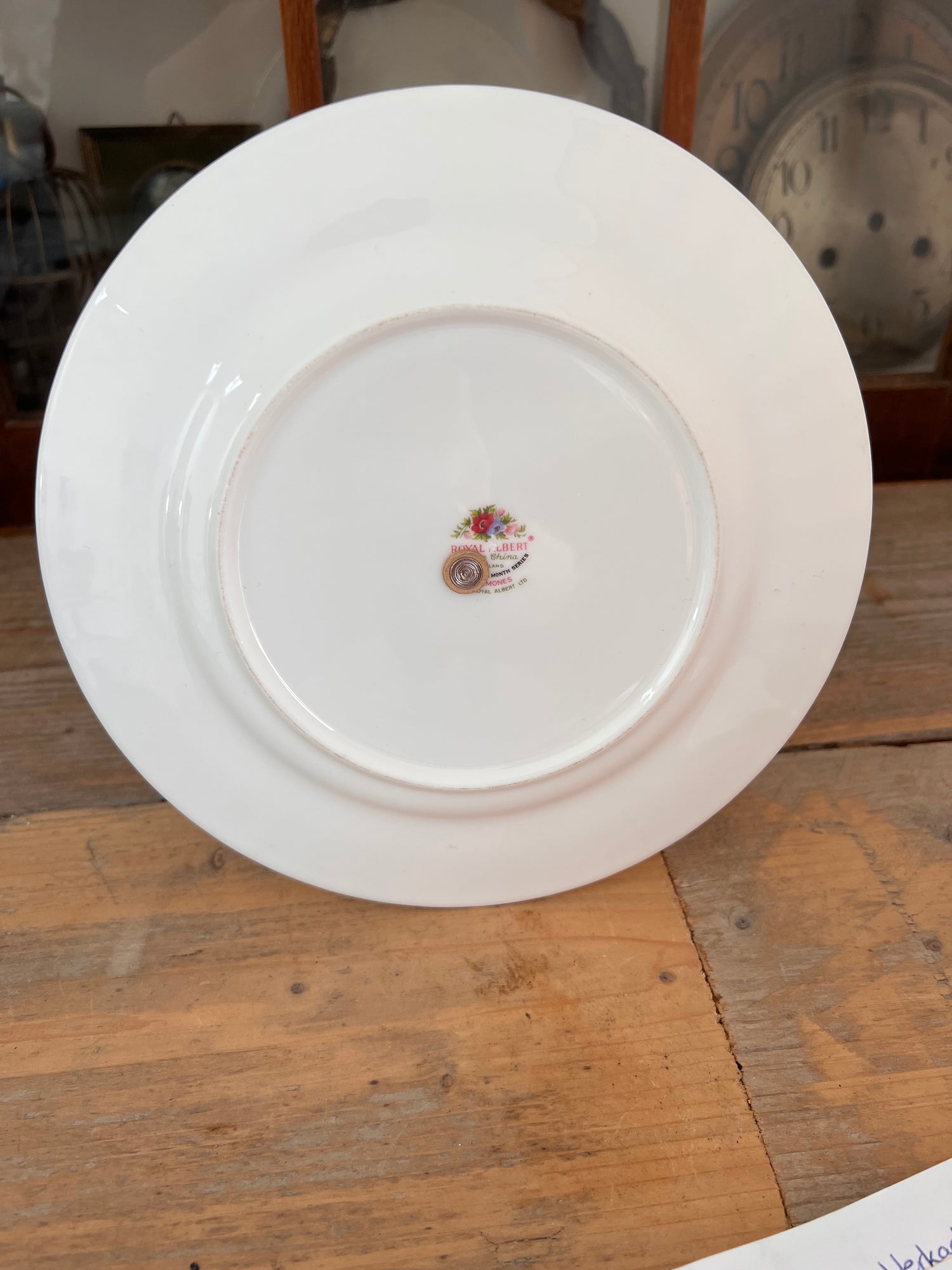 Flowers of the month etagere March