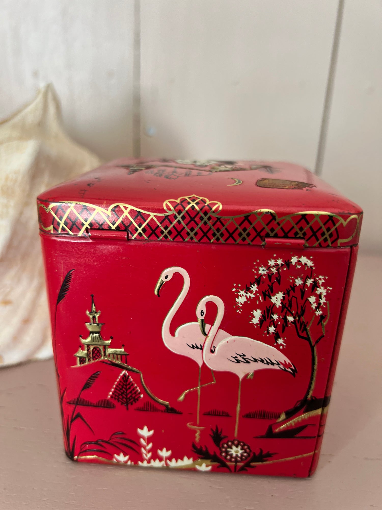 Theeblik met flamigo&