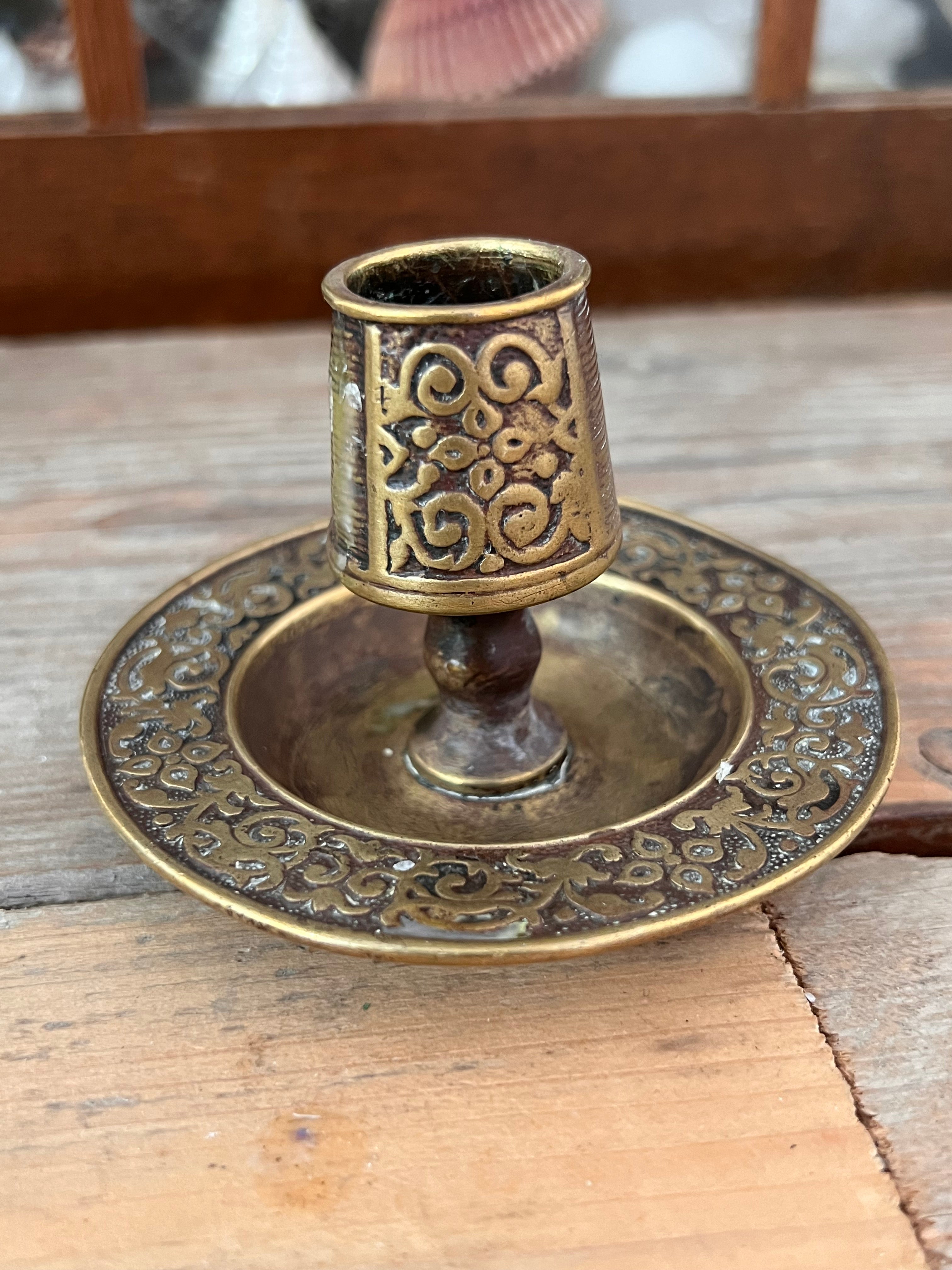 Brass sconce